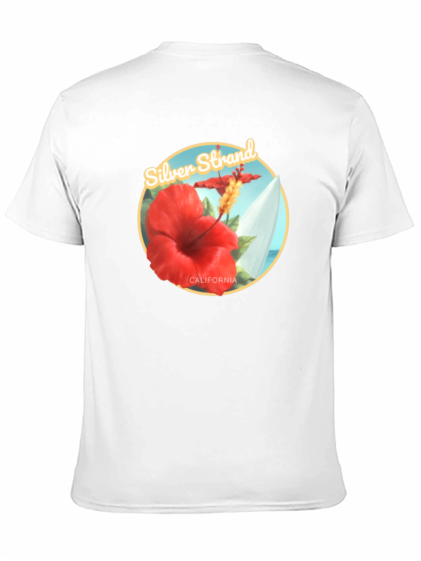 Silver Strand California Graphic Tee