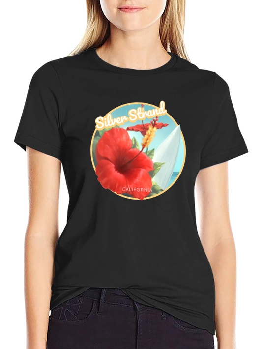 Silver Strand California Graphic Tee