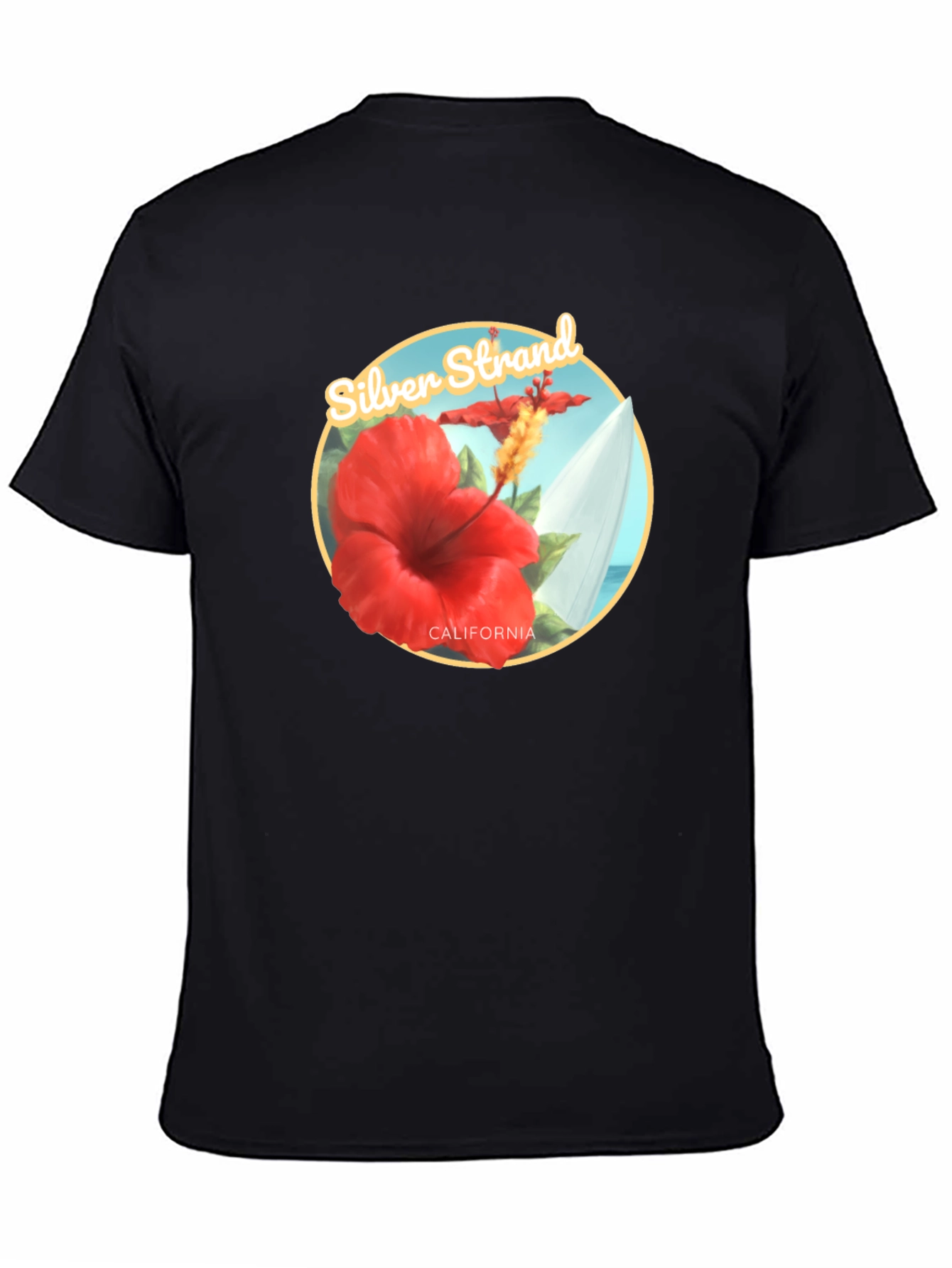 Silver Strand California Graphic Tee