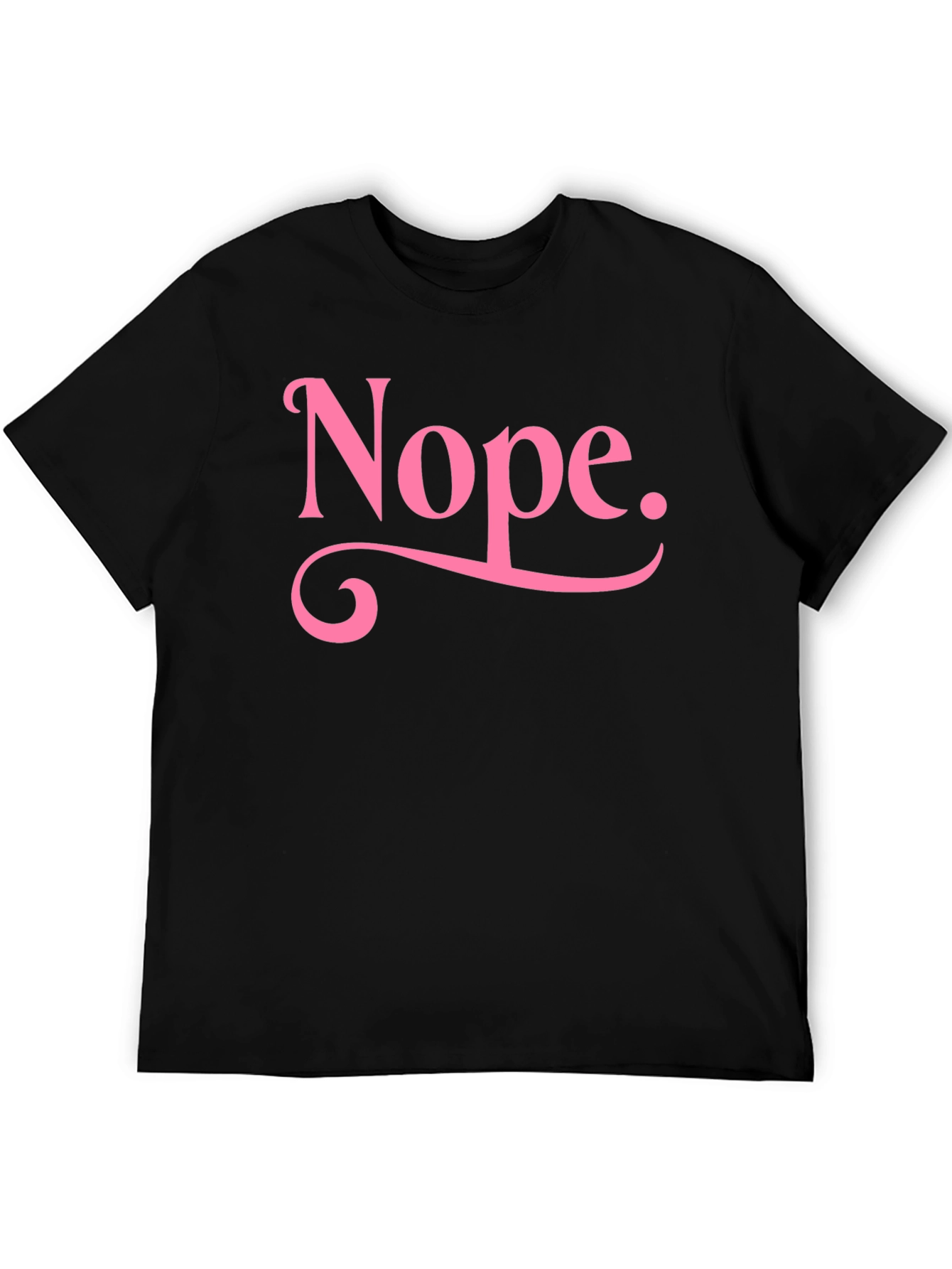 Nope Graphic Tee - Trendy Casual Wear