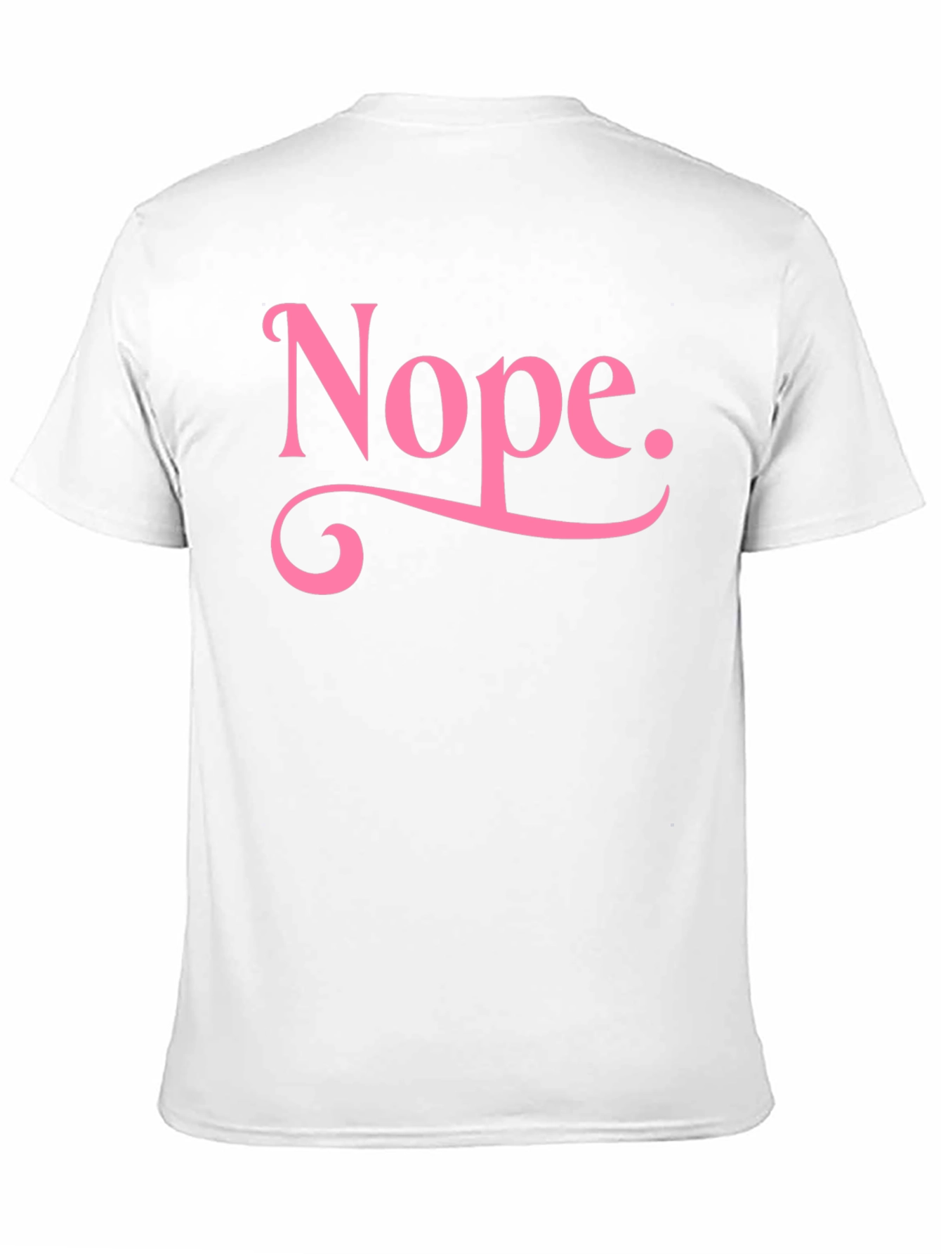 Nope Graphic Tee - Trendy Casual Wear