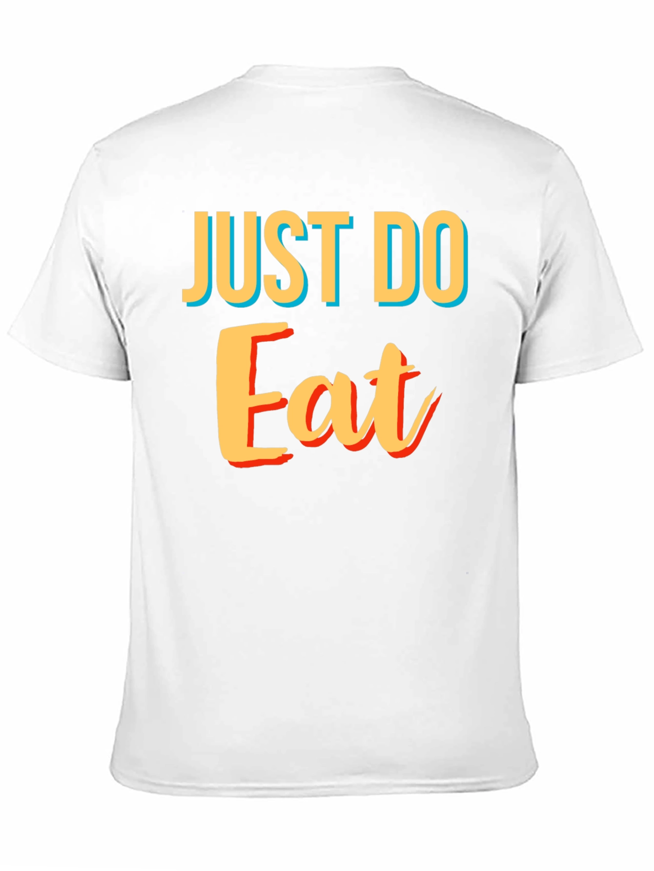 Just Do Eat Black T-Shirt - Funny Foodie Tee