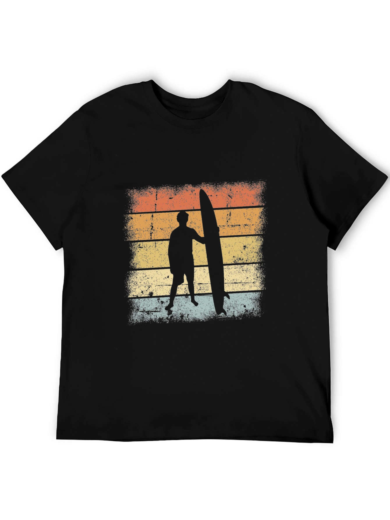 Retro Surfer Silhouette T-Shirt