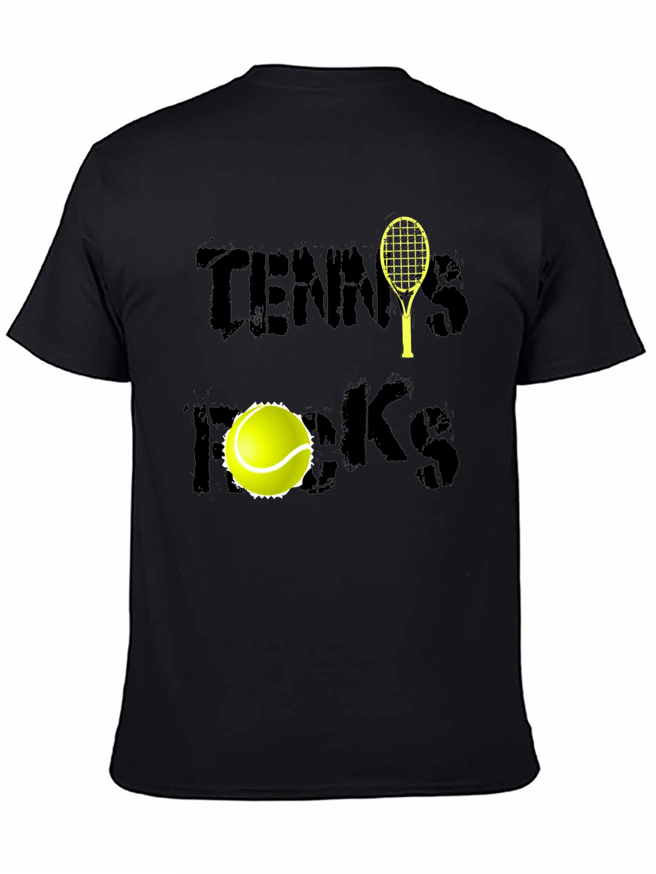Tennis Rocks Graphic Tee - Stylish Sportswear