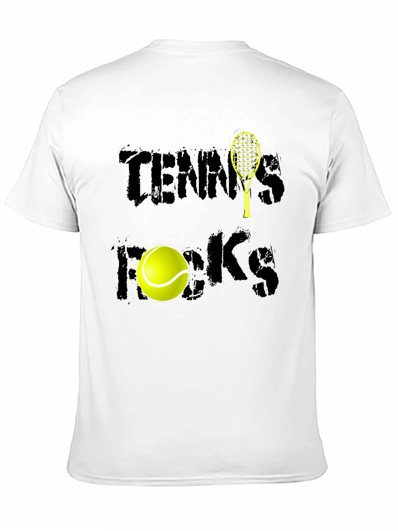 Tennis Rocks Graphic Tee - Stylish Sportswear
