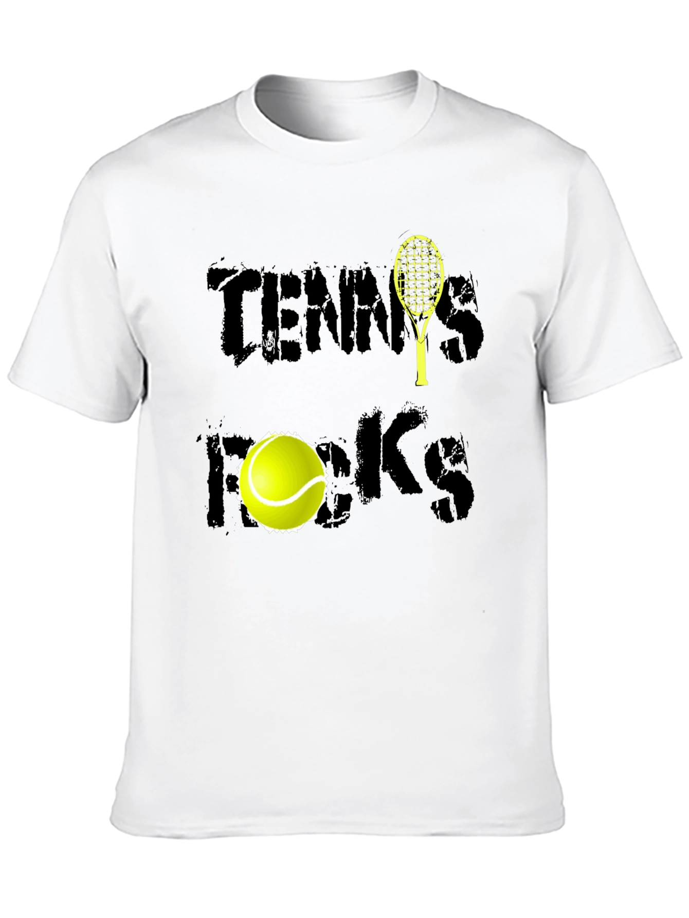 Tennis Rocks Graphic Tee - Stylish Sportswear