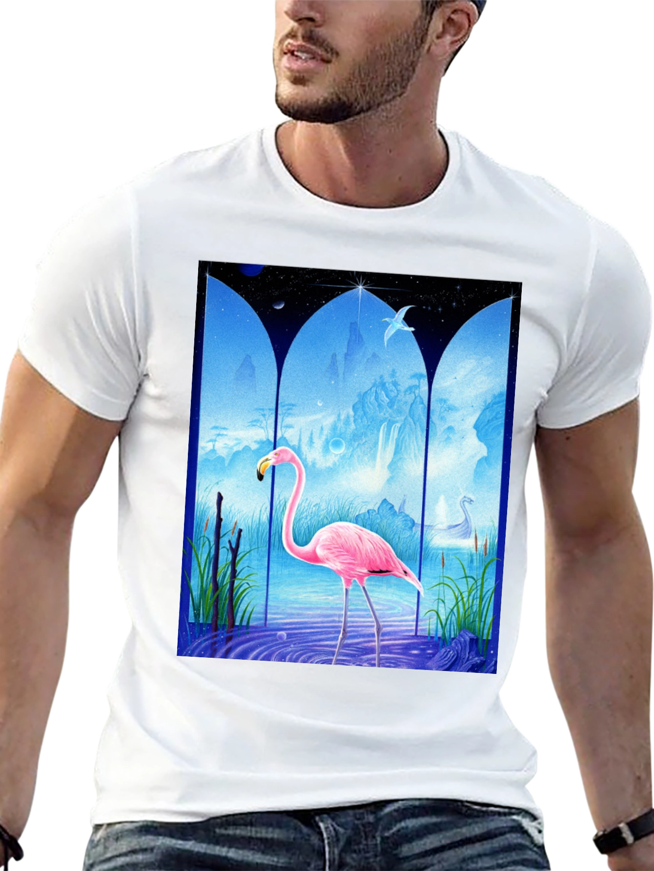 Flamingo Fantasy Tee