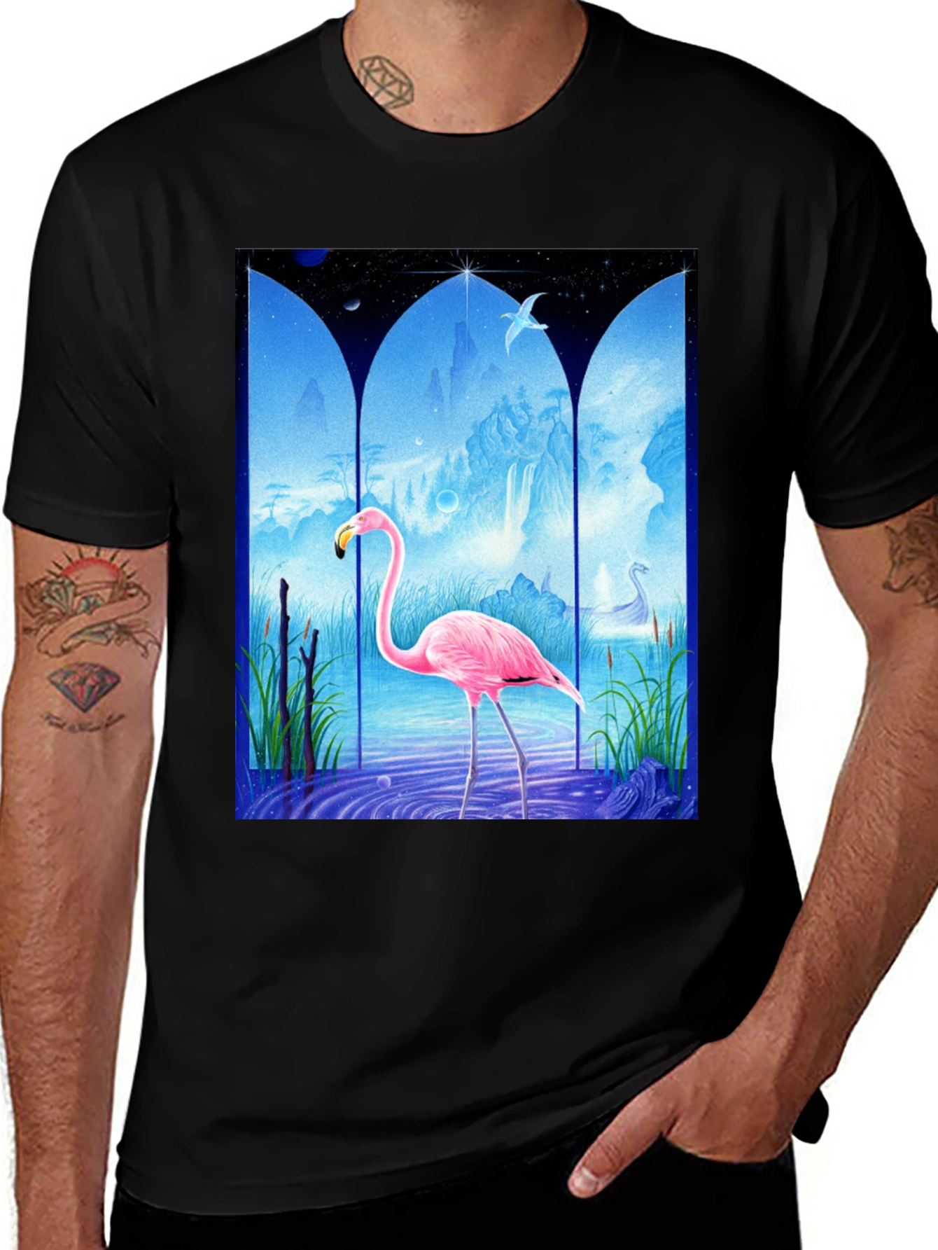 Flamingo Fantasy Tee