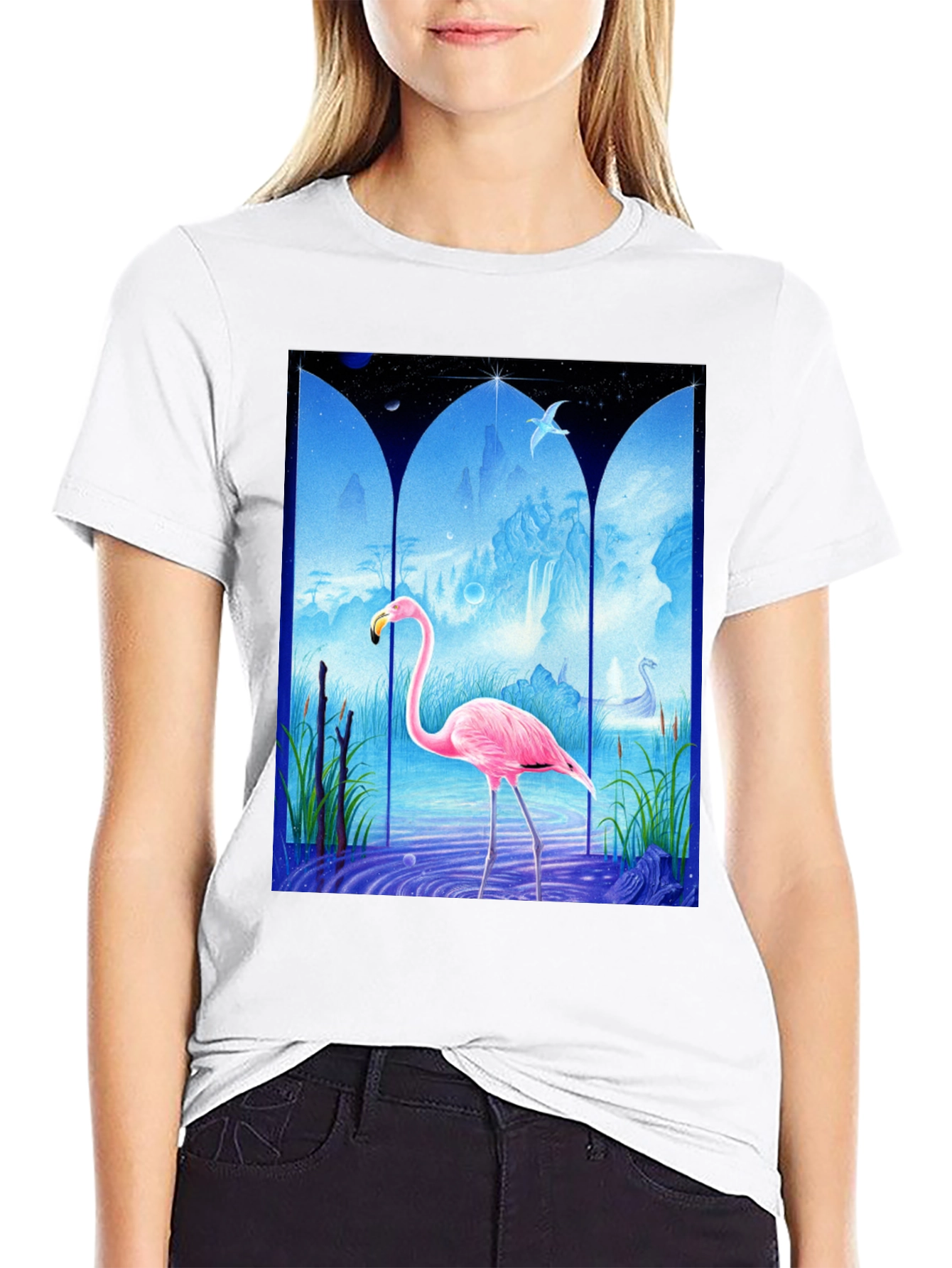 Flamingo Fantasy Tee