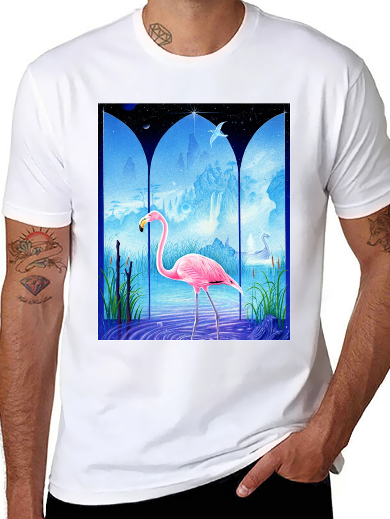 Flamingo Fantasy Tee