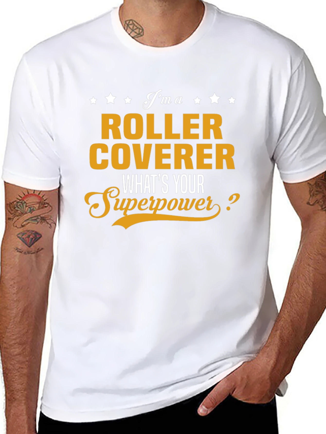 Roller Coverer Superpower T-Shirt