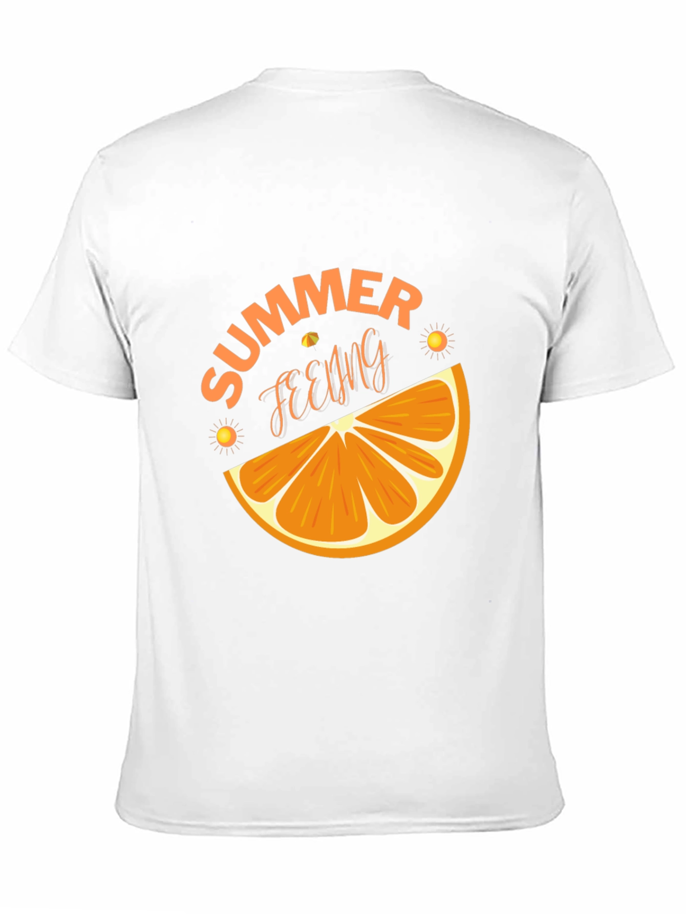 Summer Feeling Graphic T-Shirt - Black
