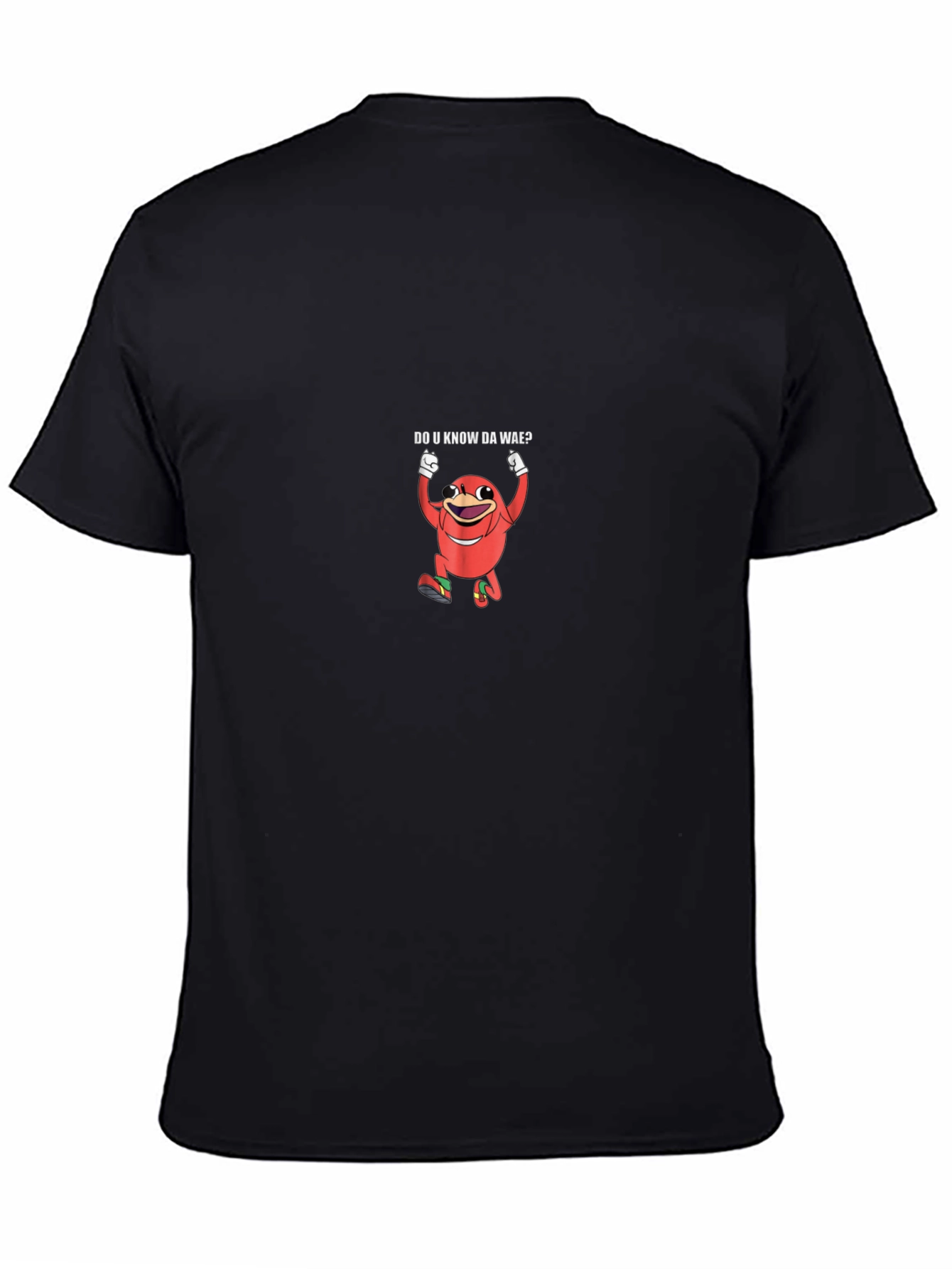 Do U Know Da Wae? Graphic T-Shirt - Black