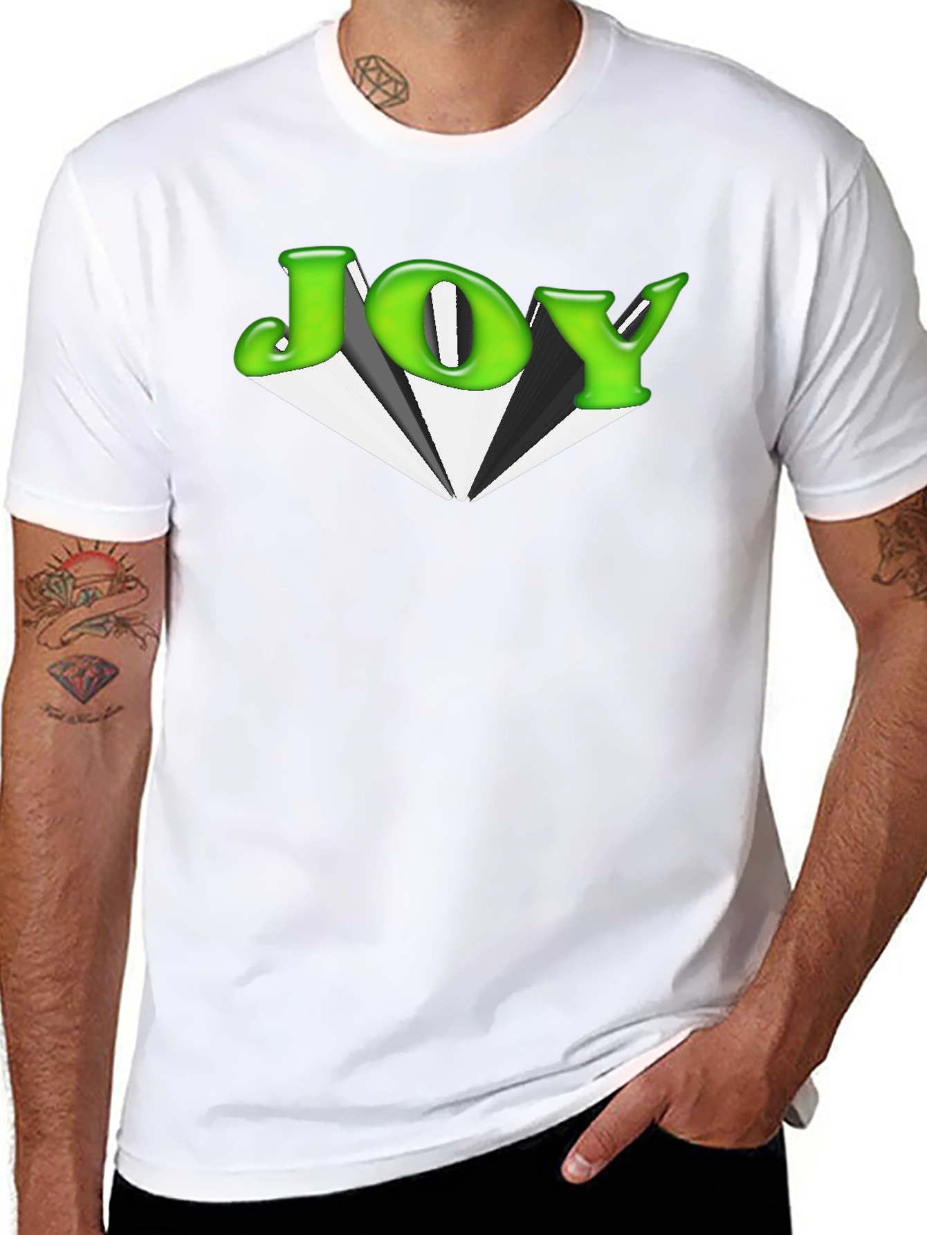 JOY Graphic T-Shirt - Casual Comfort