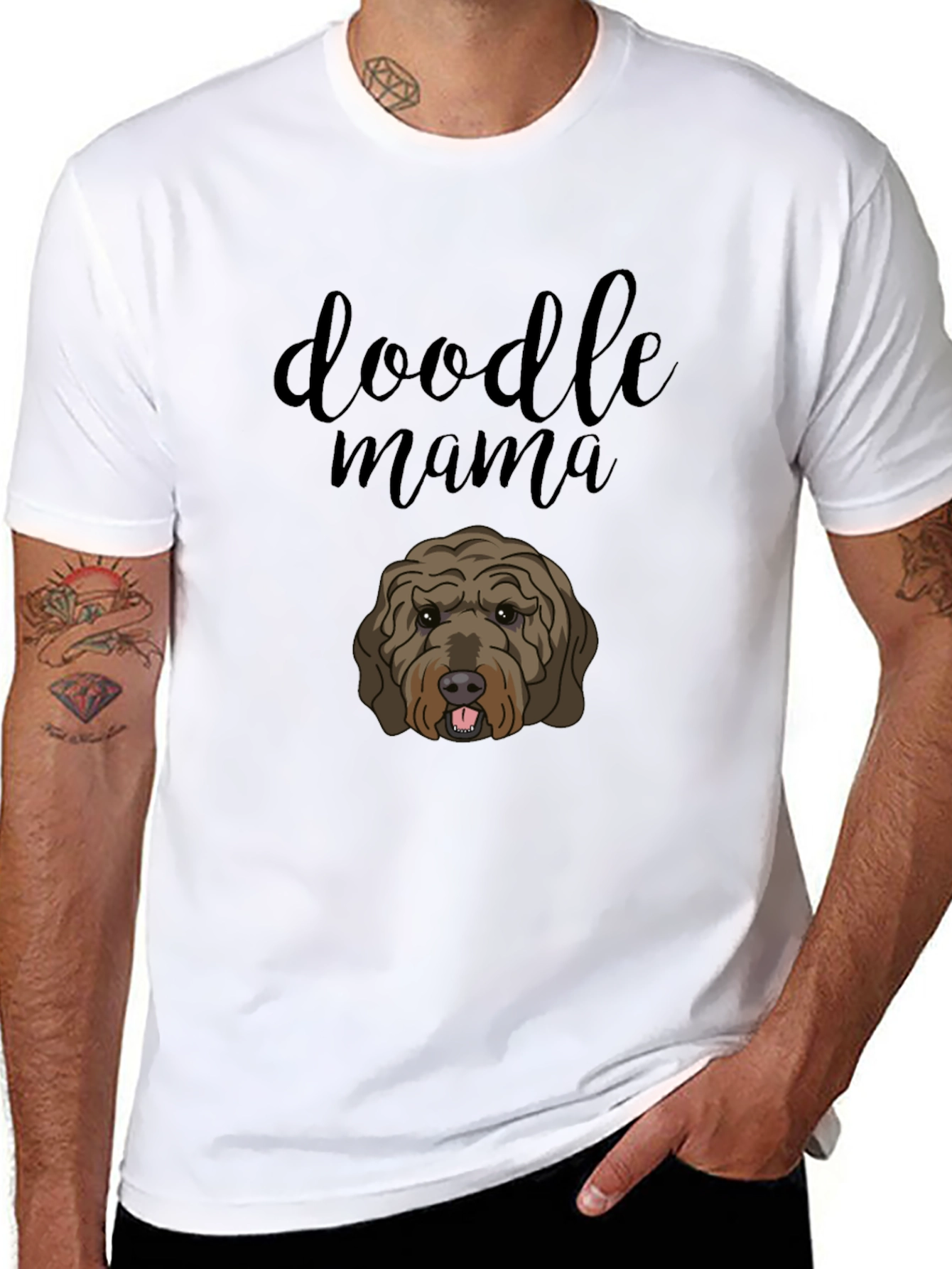 Doodle Mama T-Shirt - Dog Lover Apparel