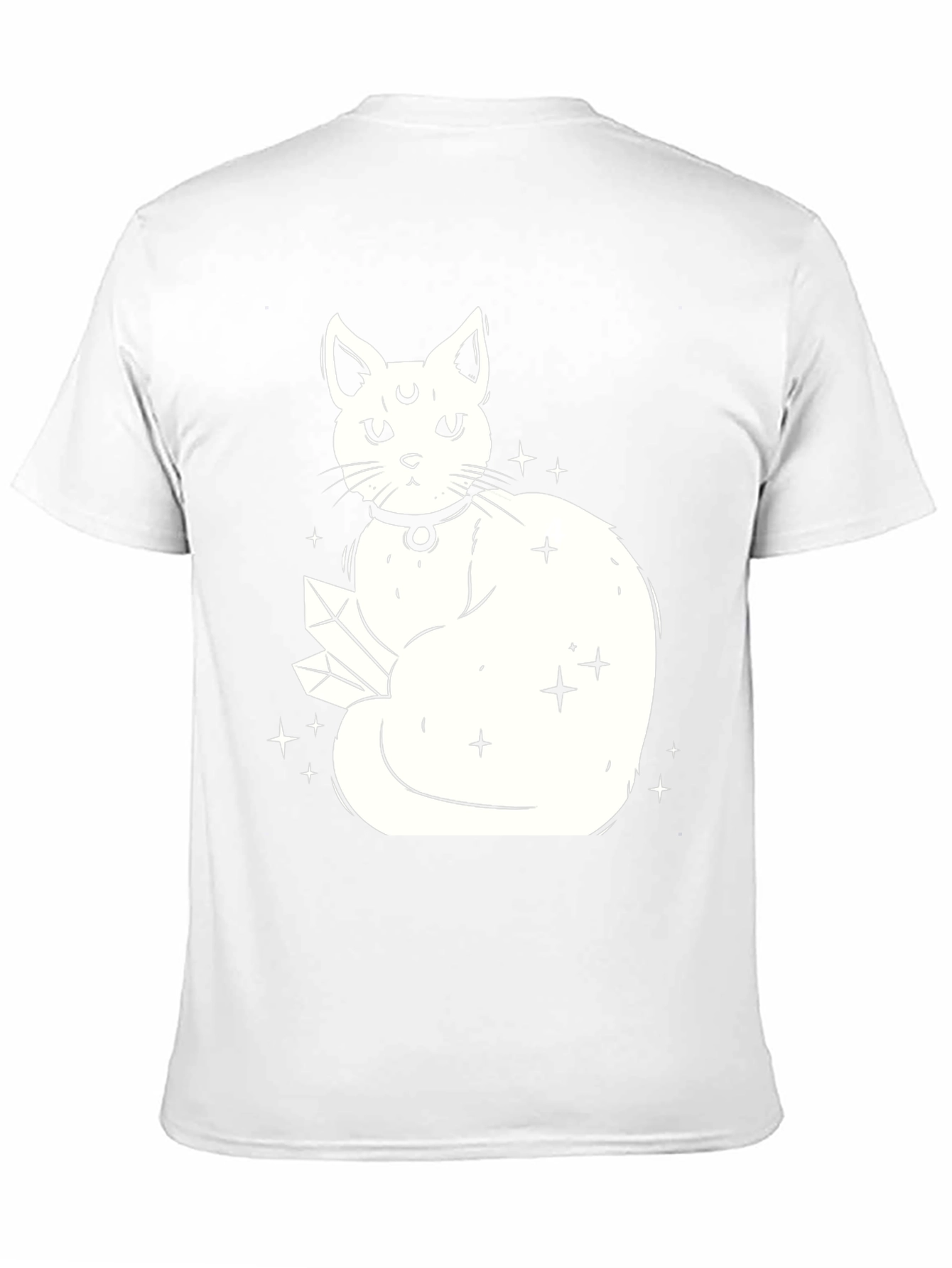 Mystic Cat T-Shirt - Black Graphic Tee