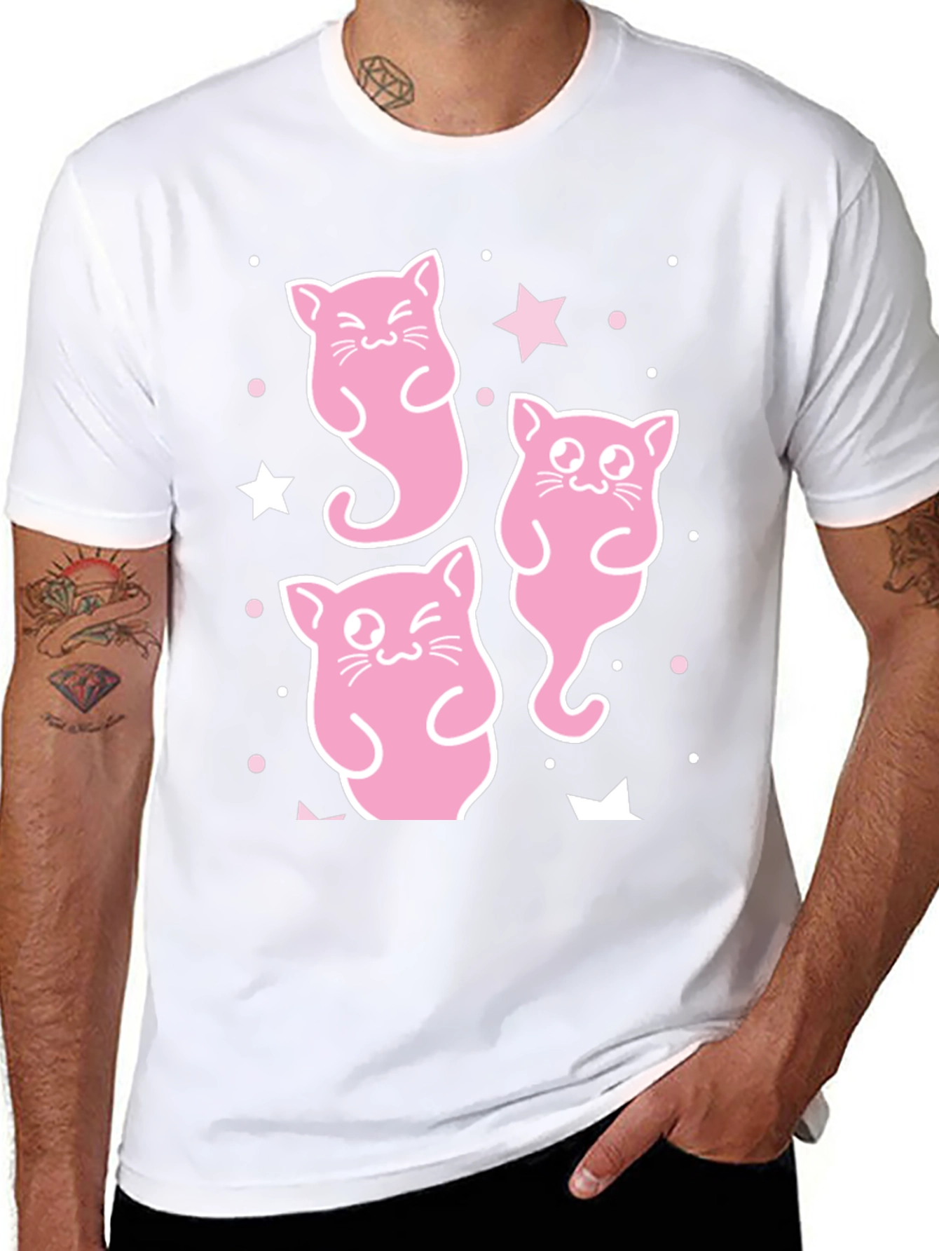 Ghost Cats Graphic Tee