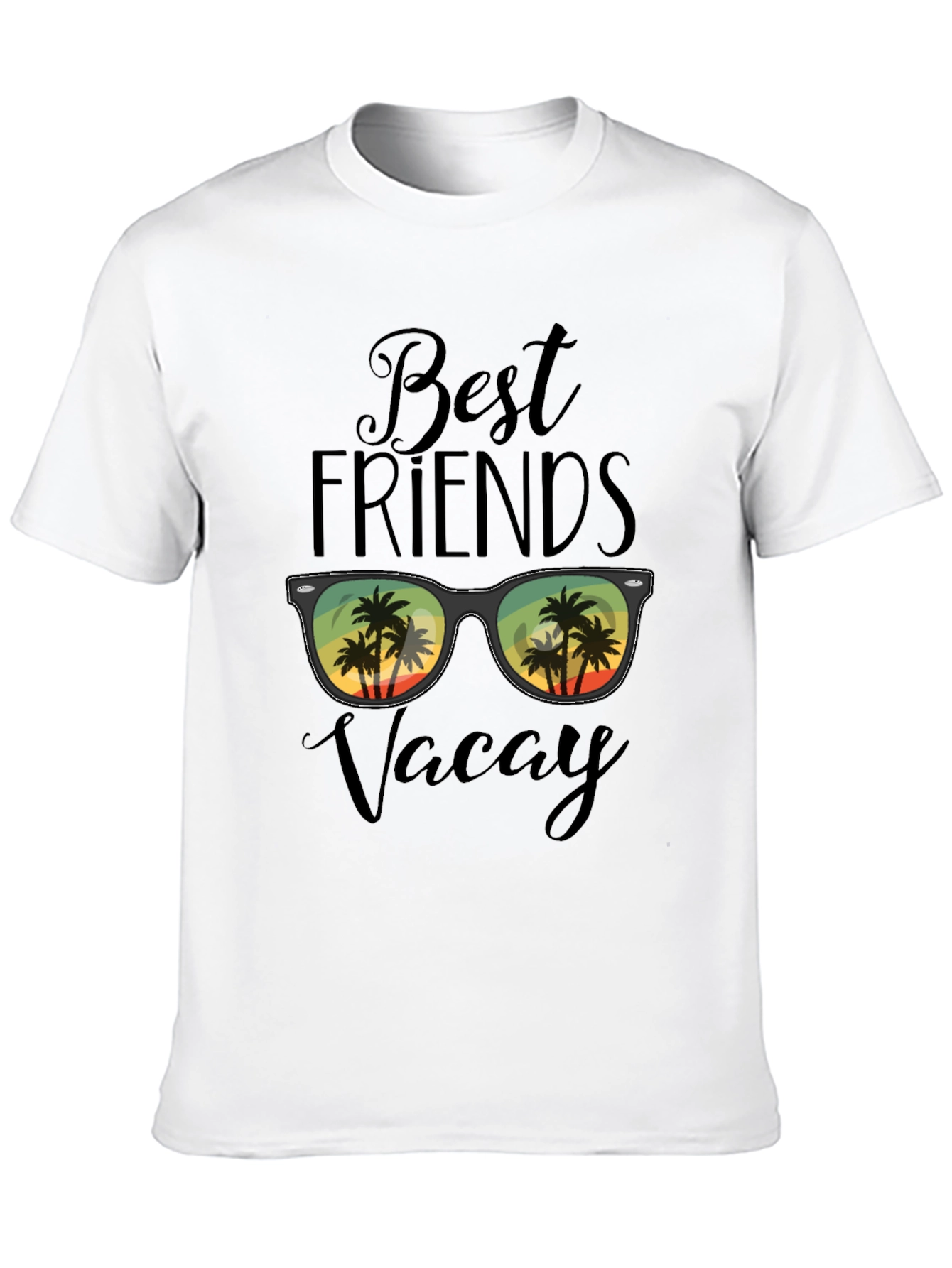 Best Friends Vacay Graphic Tee - Island Getaway