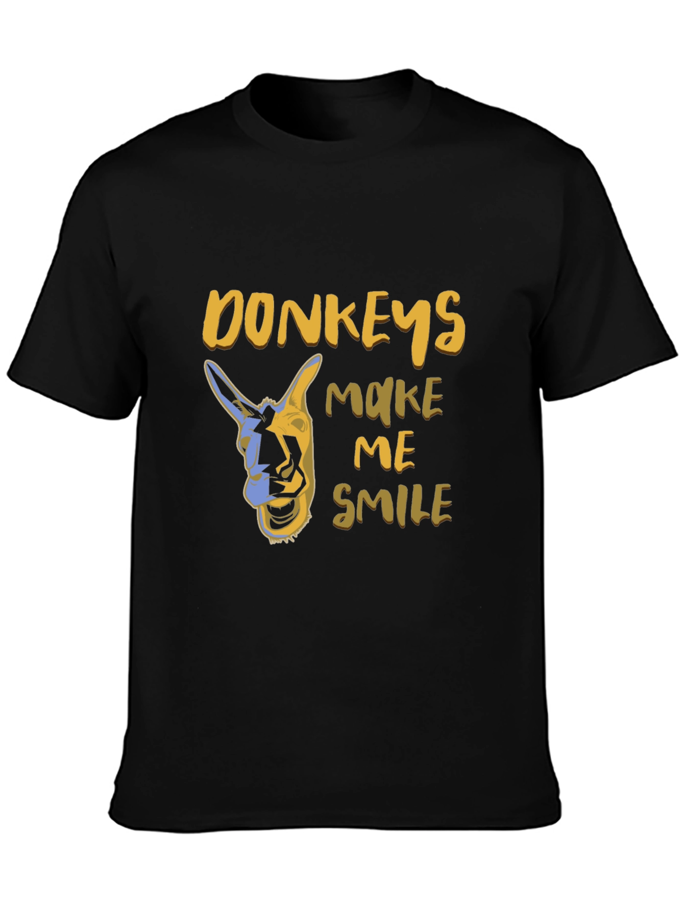 Funny Donkey Graphic Tee - Makes Me Smile