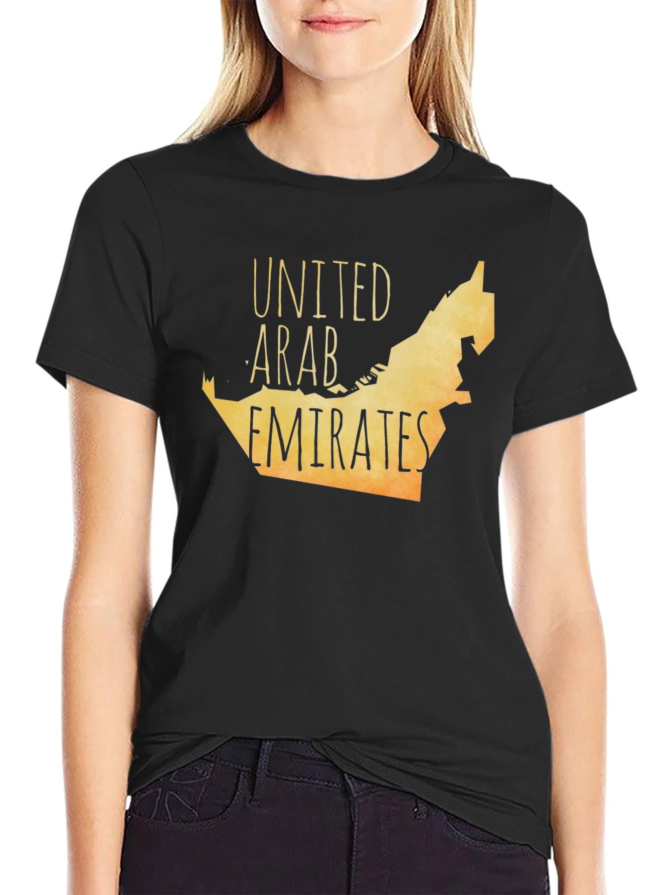 United Arab Emirates Map T-Shirt