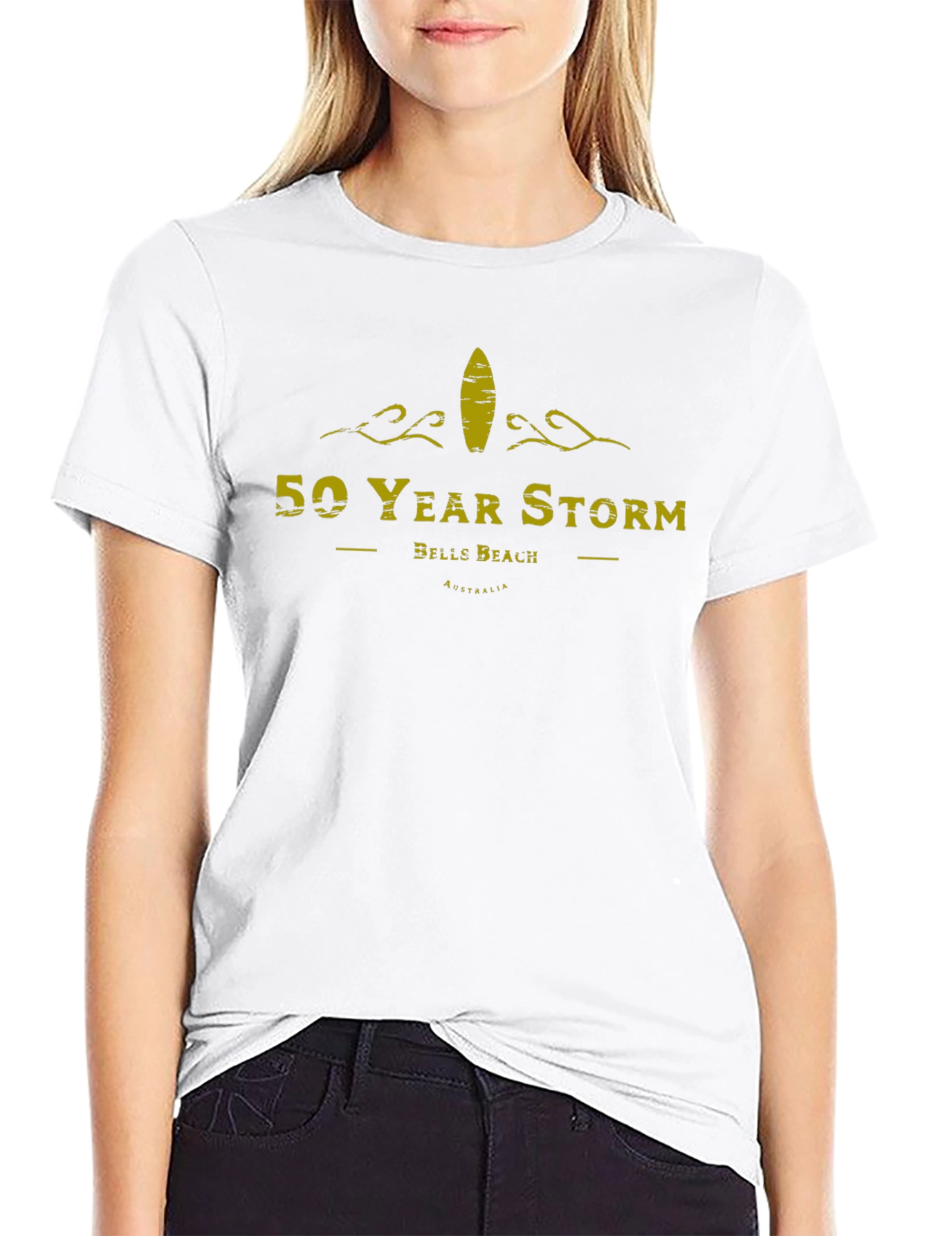 50 Year Storm Bells Beach Australia T-Shirt
