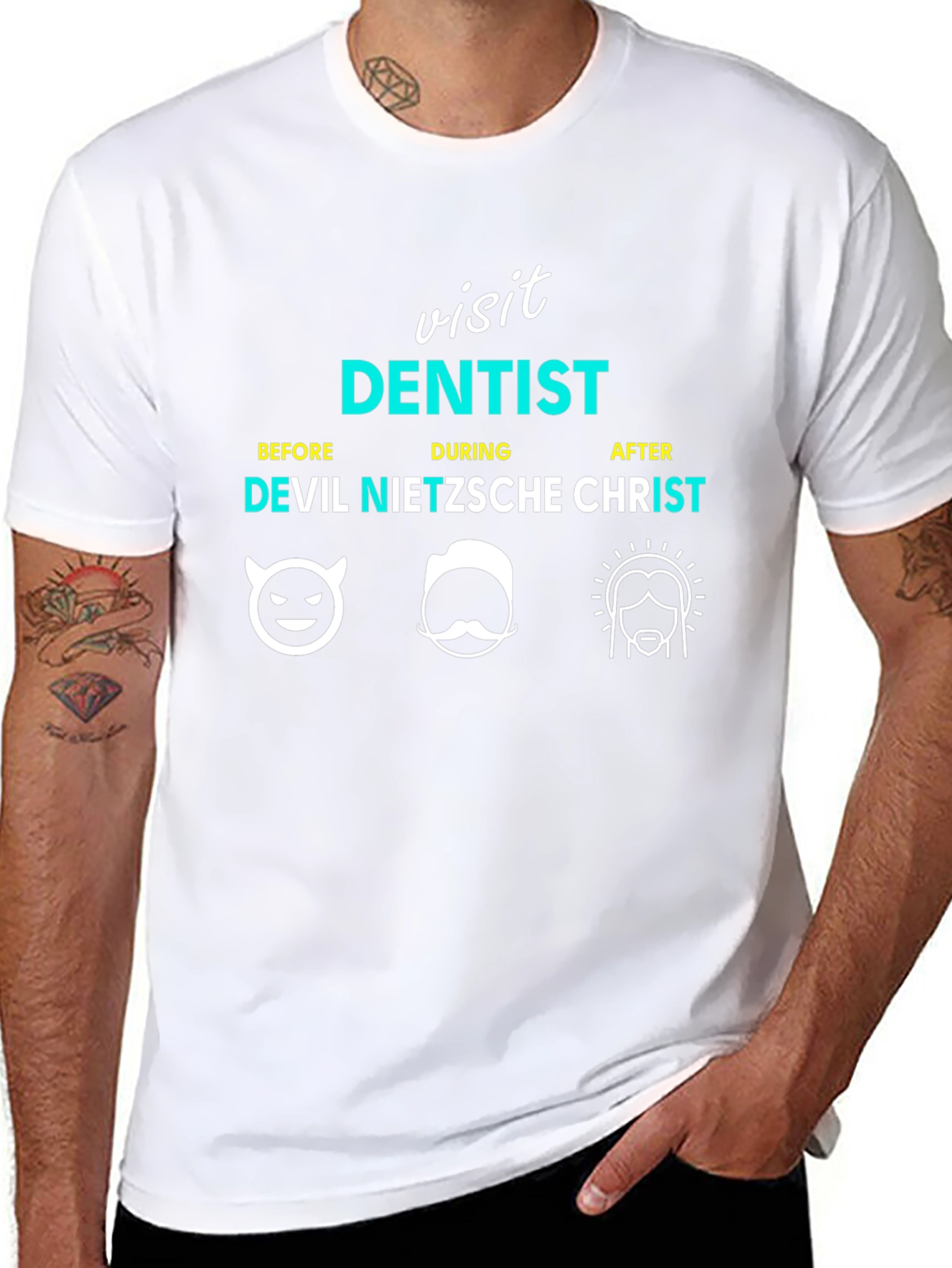 Visit Dentist Funny Graphic Tee