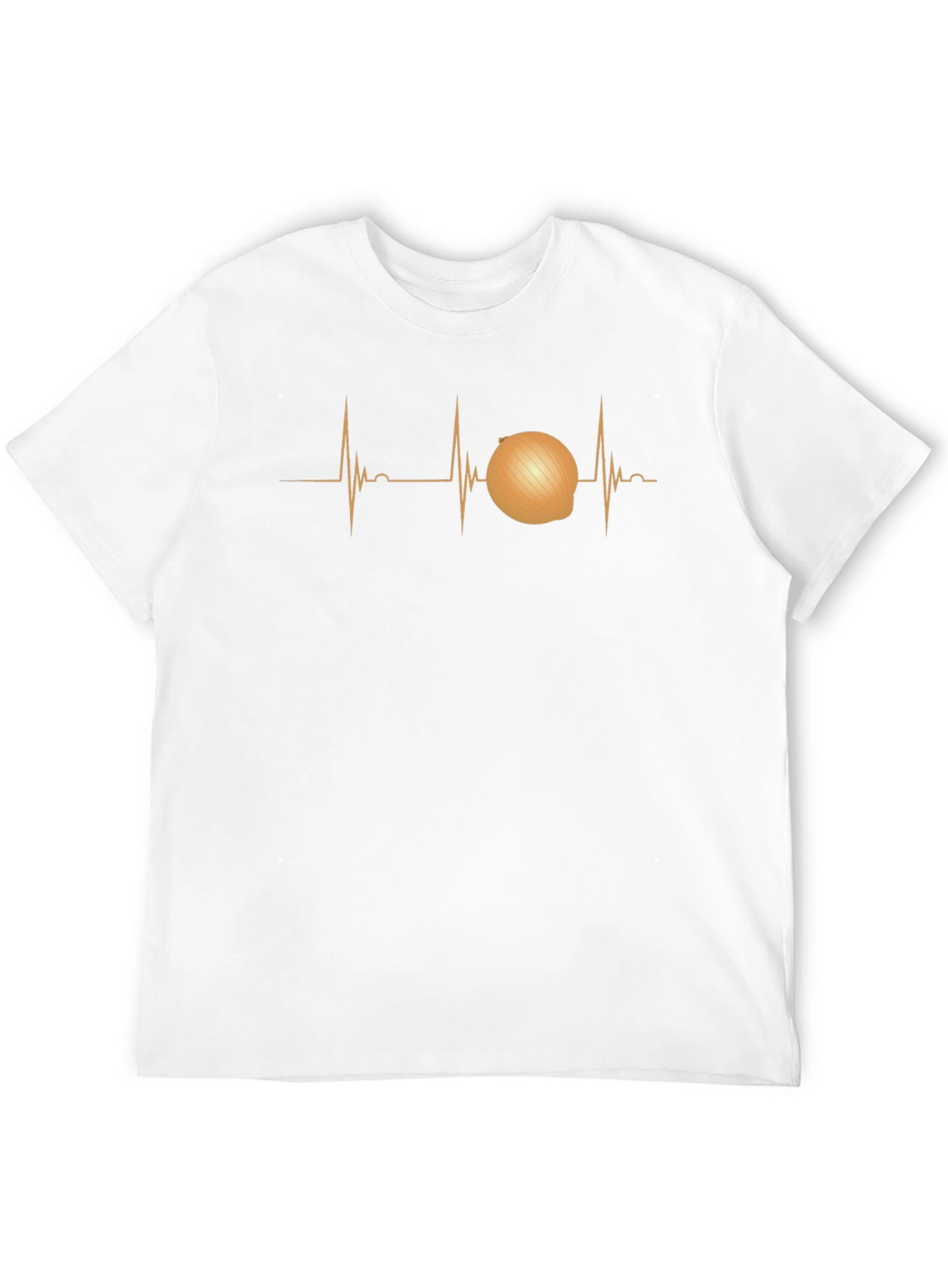Onion Heartbeat Graphic T-Shirt - Funny Foodie Tee