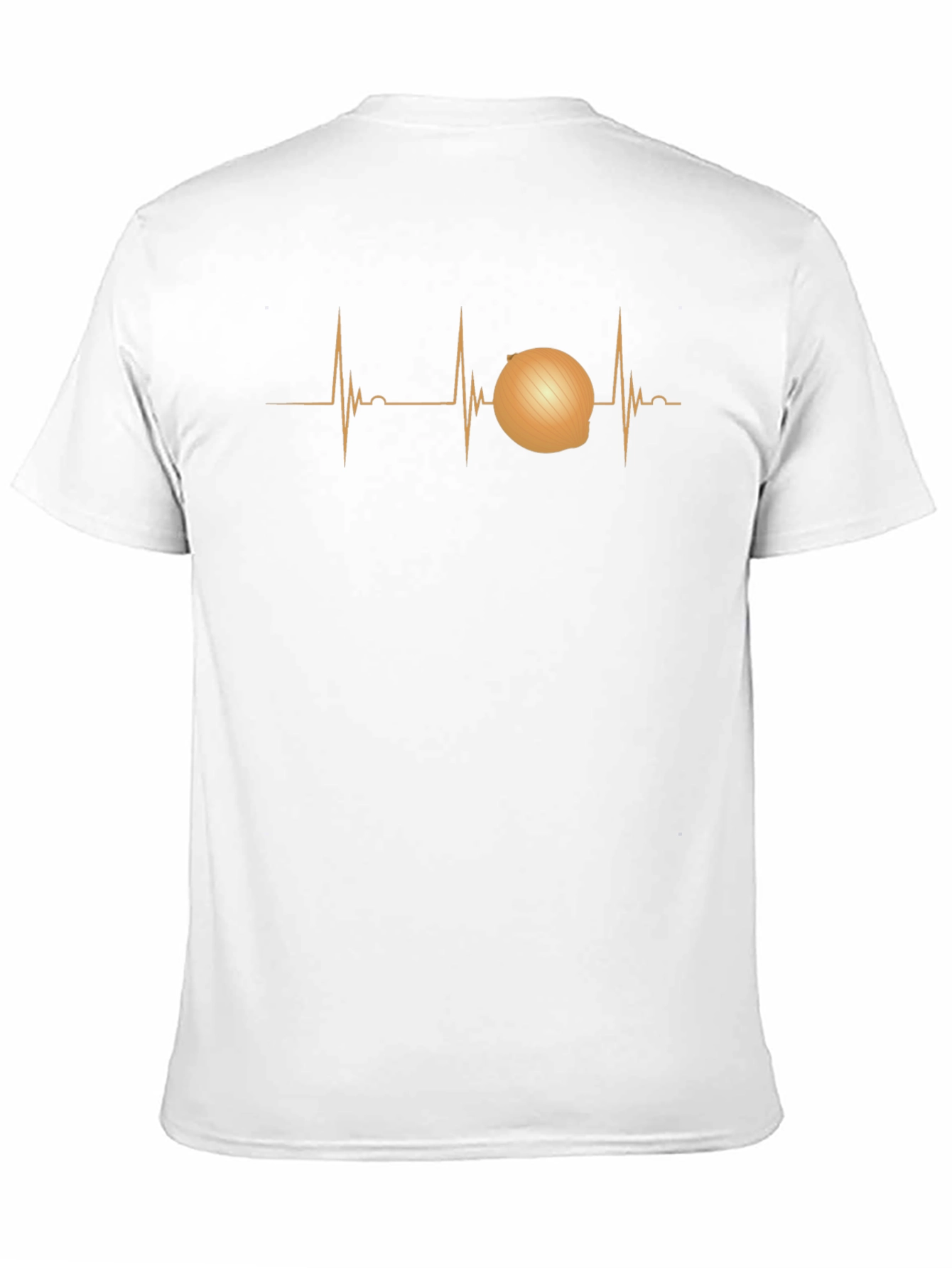 Onion Heartbeat Graphic T-Shirt - Funny Foodie Tee