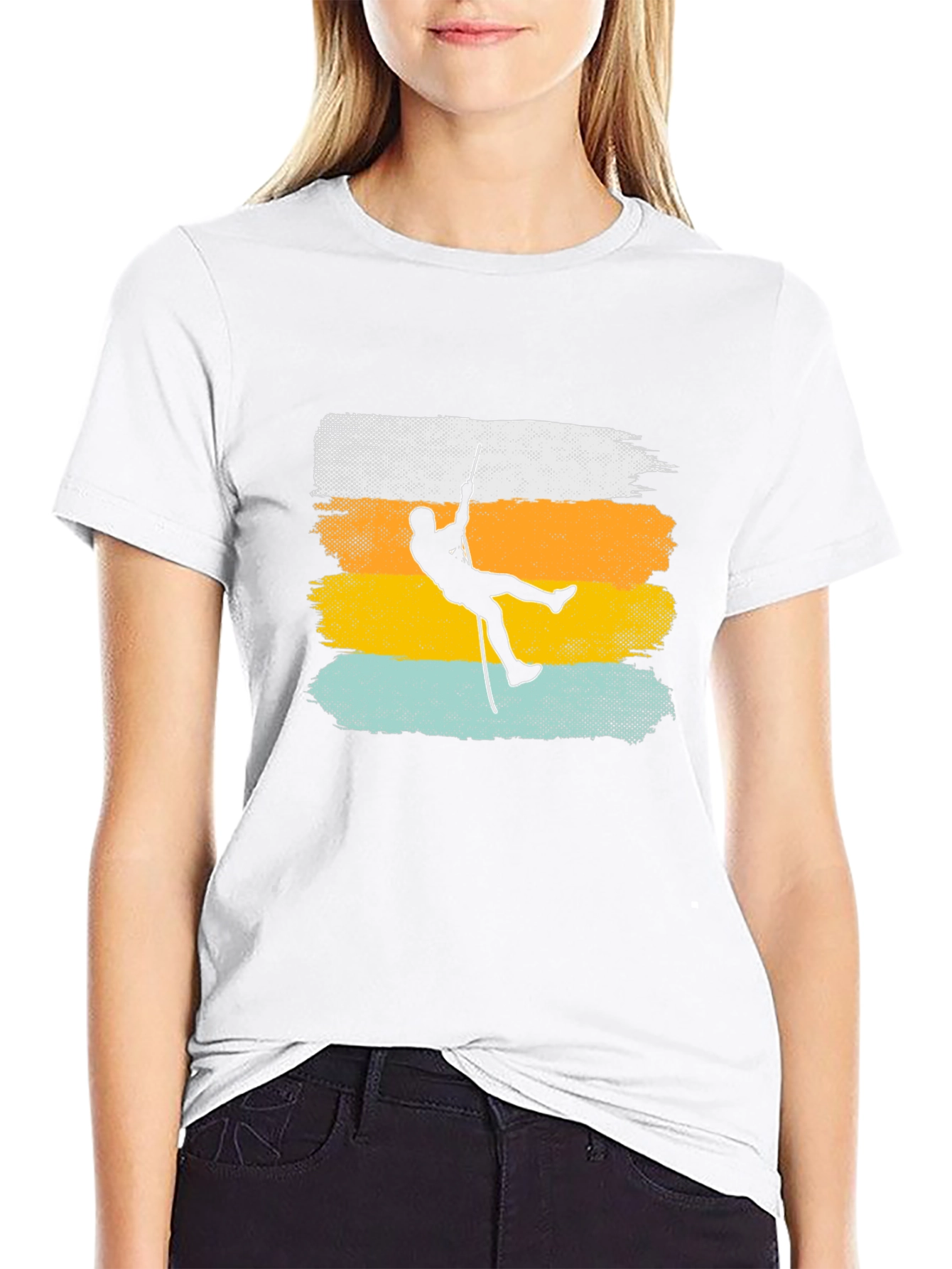 Retro Climber Graphic T-Shirt - Adventure Tee