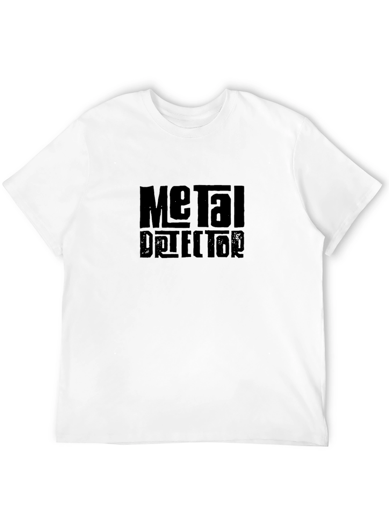 Metal Detector Novelty Black T-Shirt