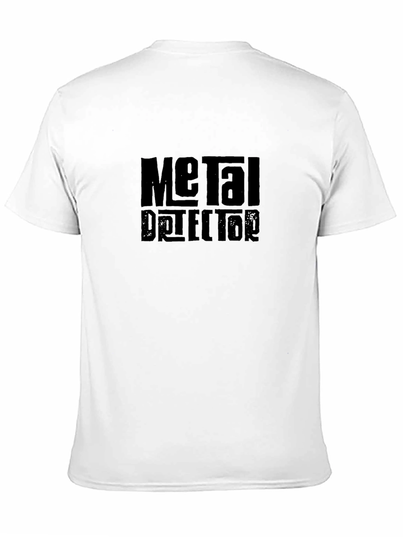 Metal Detector Novelty Black T-Shirt