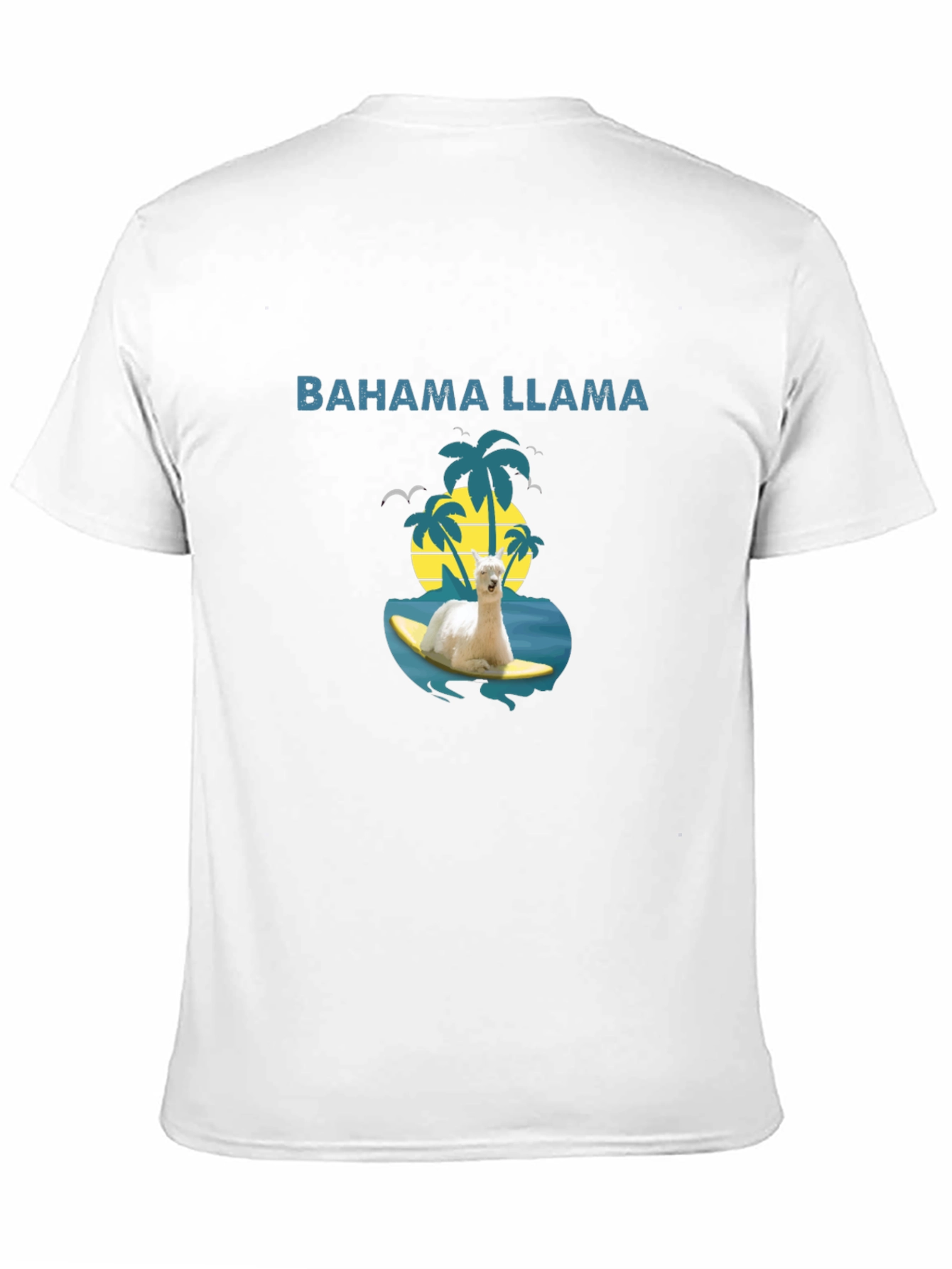 Bahama Llama T-Shirt - Surfs Up!