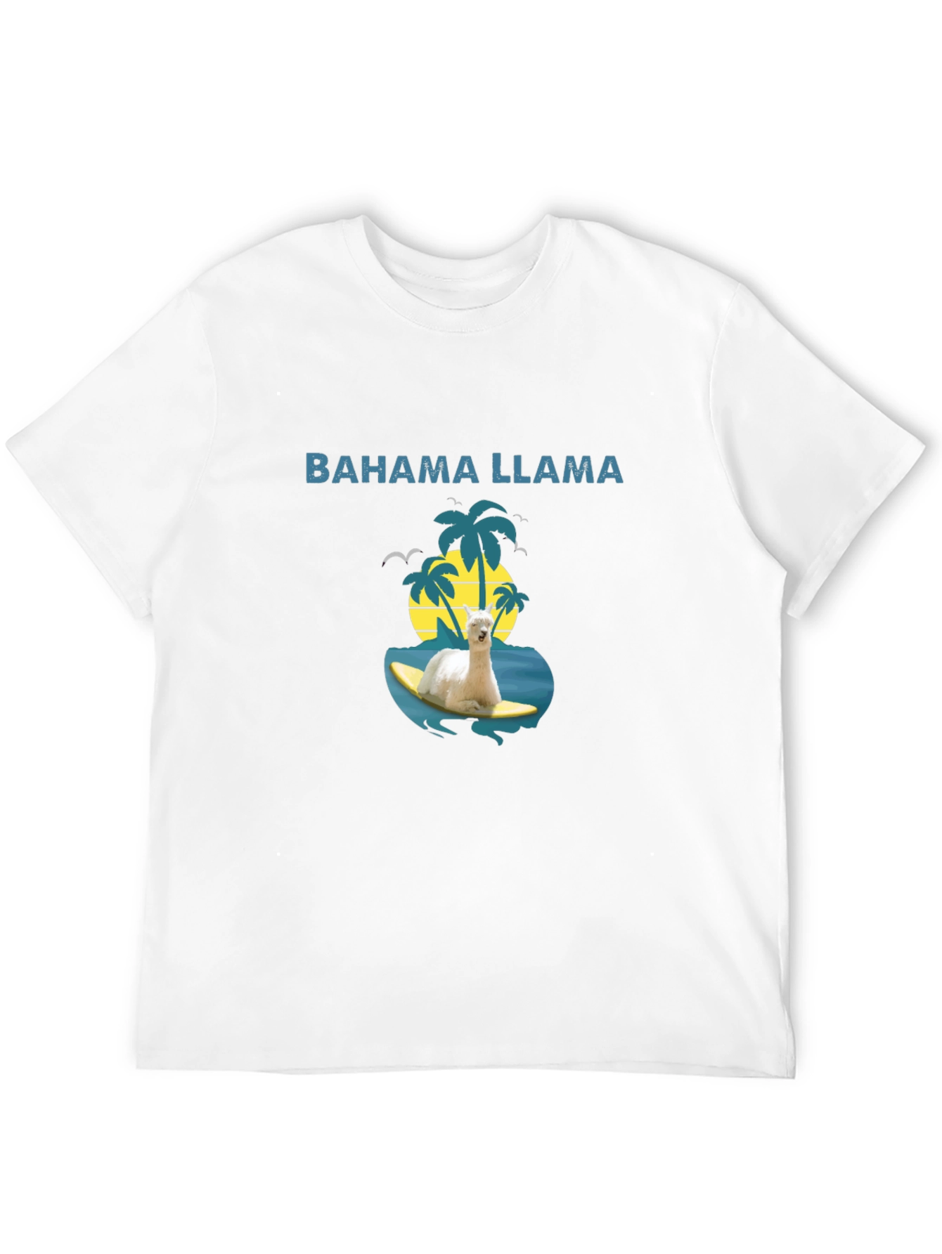 Bahama Llama T-Shirt - Surfs Up!
