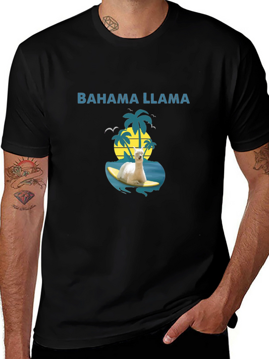Bahama Llama T-Shirt - Surfs Up!