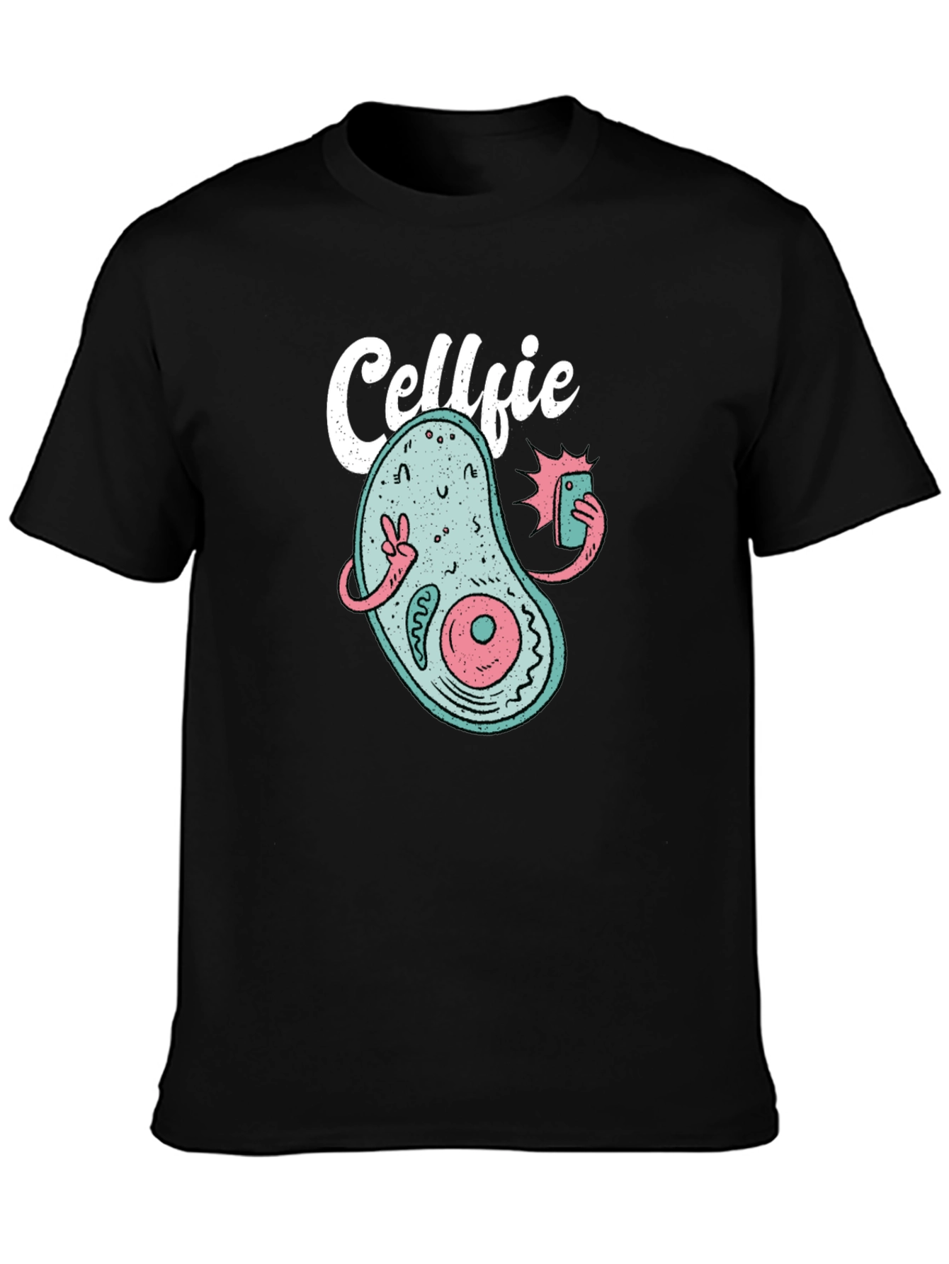 Cellfie Graphic T-Shirt - Biology Humor Tee