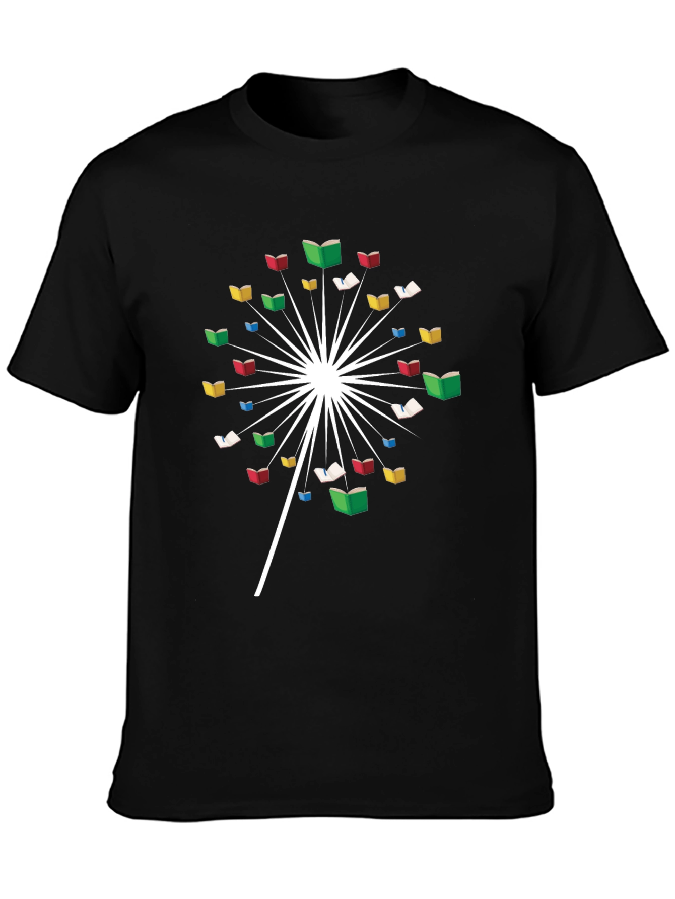 Book Dandelion T-Shirt - Read and Grow!