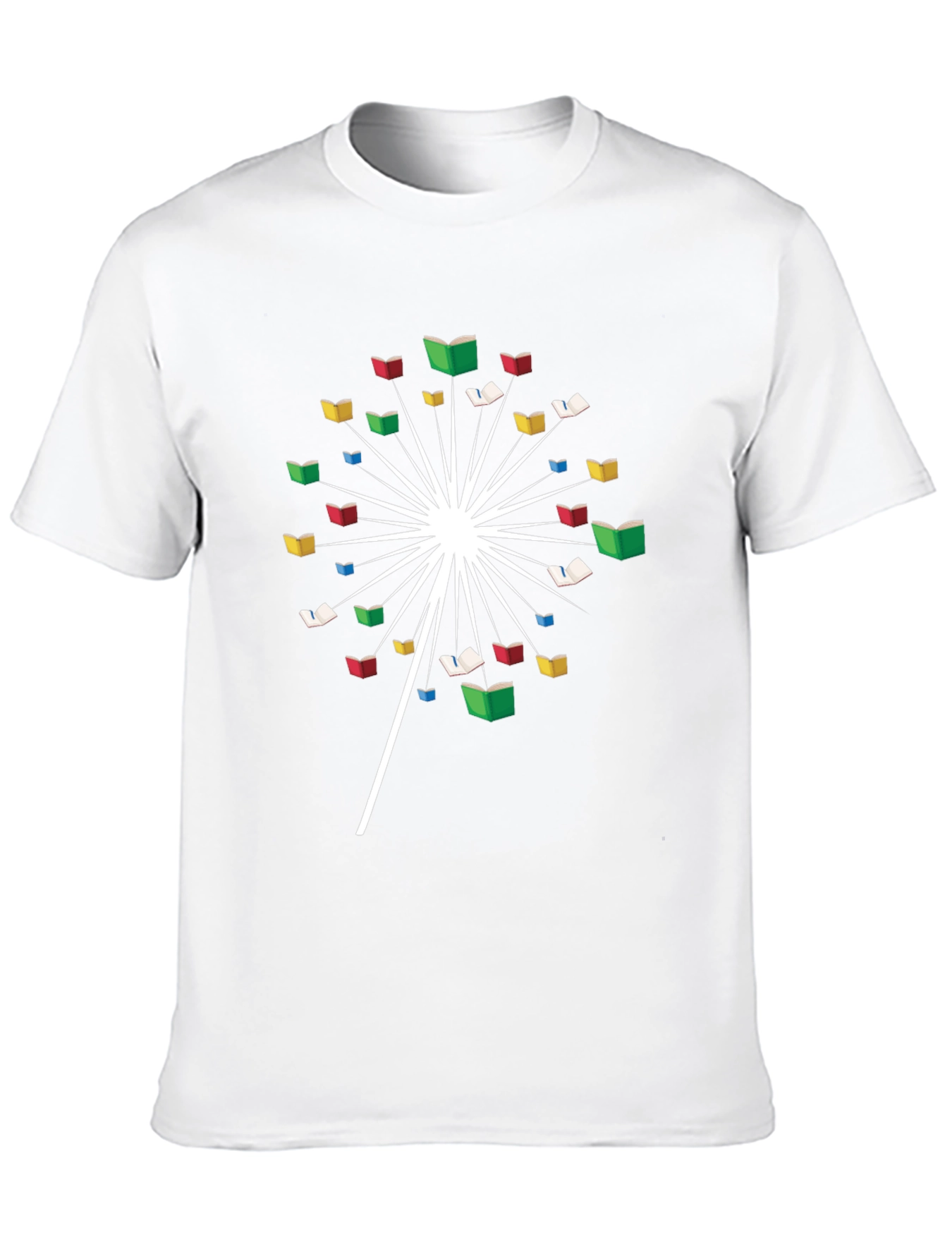 Book Dandelion T-Shirt - Read and Grow!