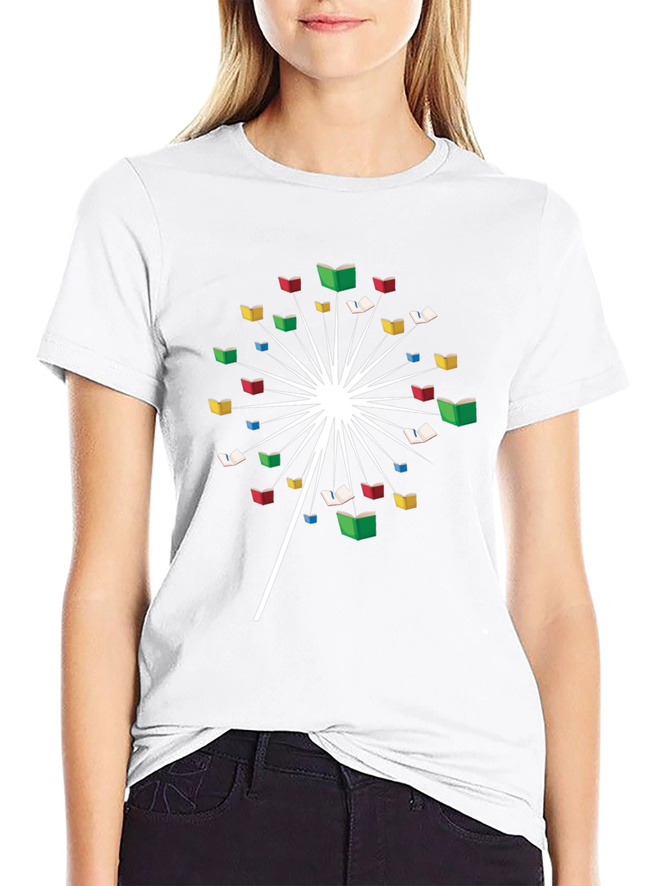 Book Dandelion T-Shirt - Read and Grow!