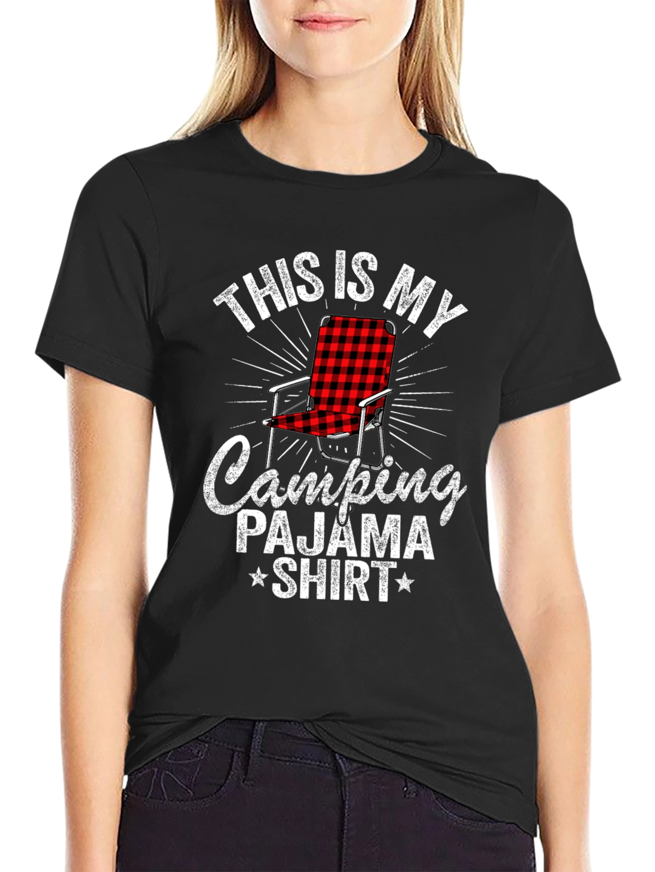 Camping Pajama Shirt | Camping T-Shirt