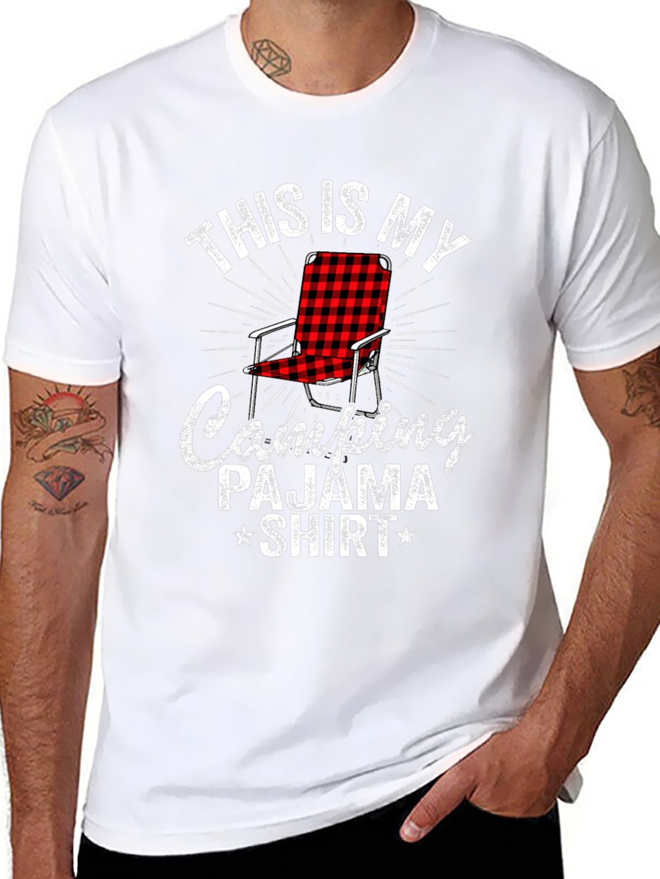 Camping Pajama Shirt | Camping T-Shirt