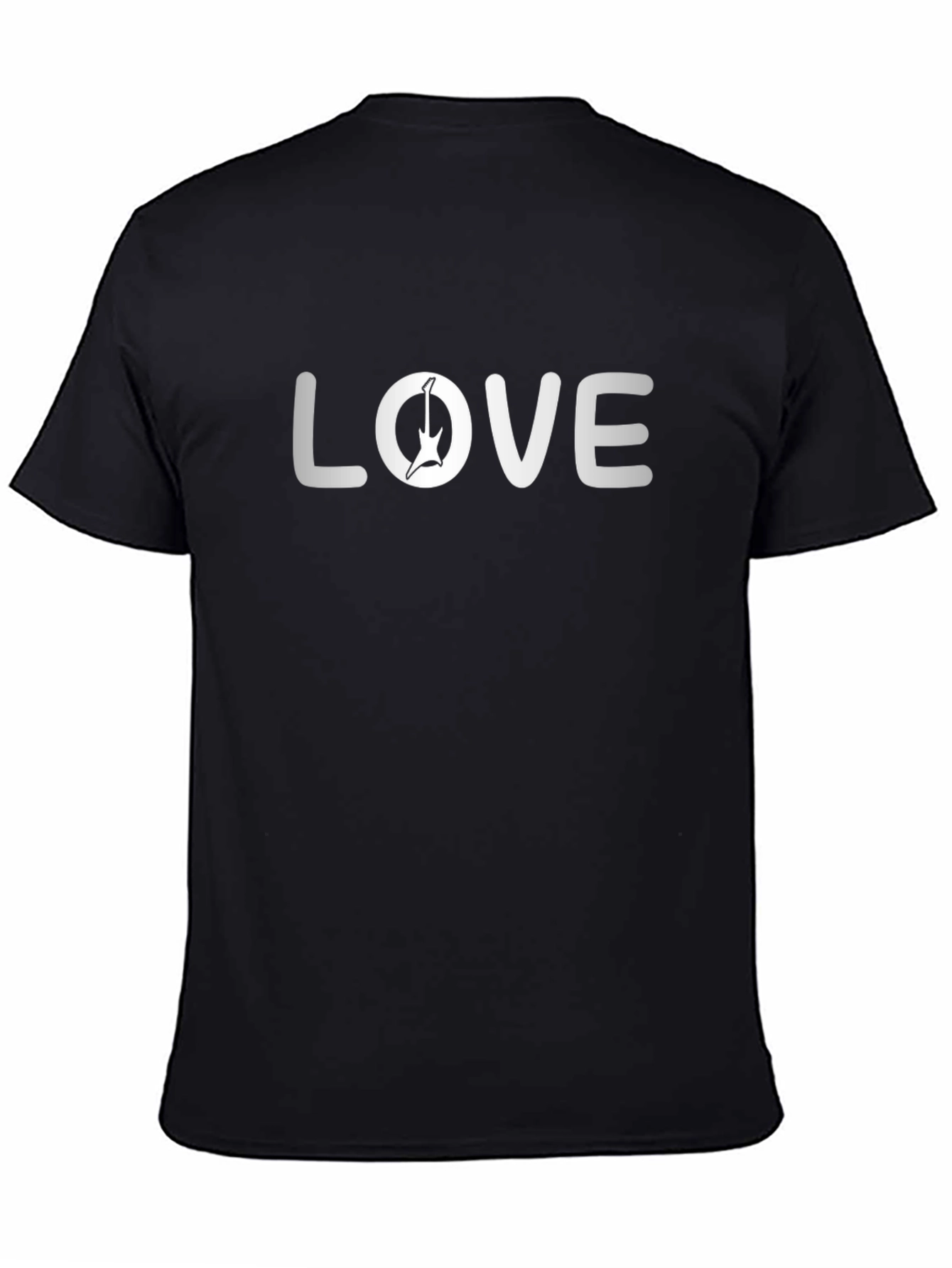 Love Guitar Graphic T-Shirt