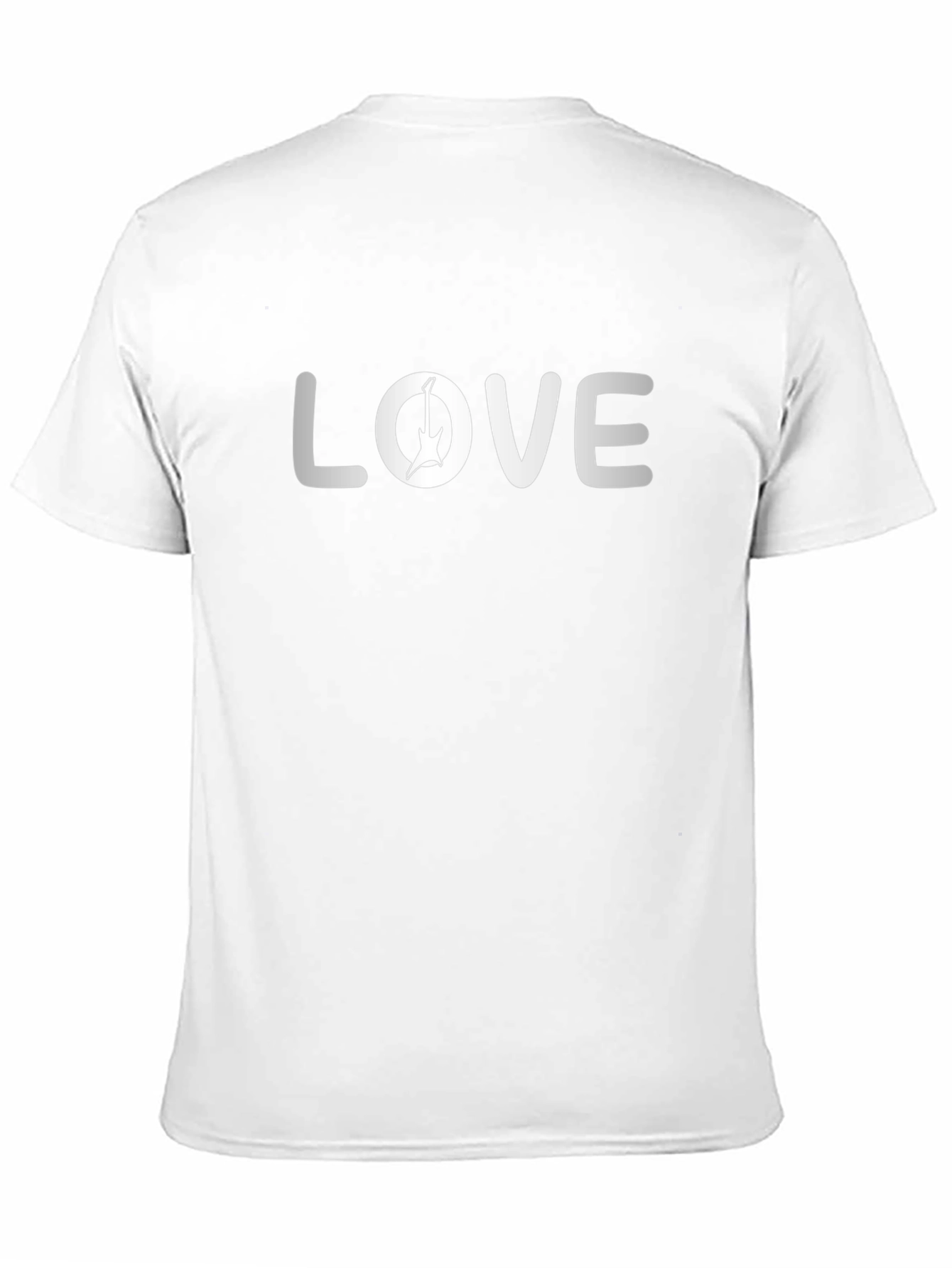 Love Guitar Graphic T-Shirt