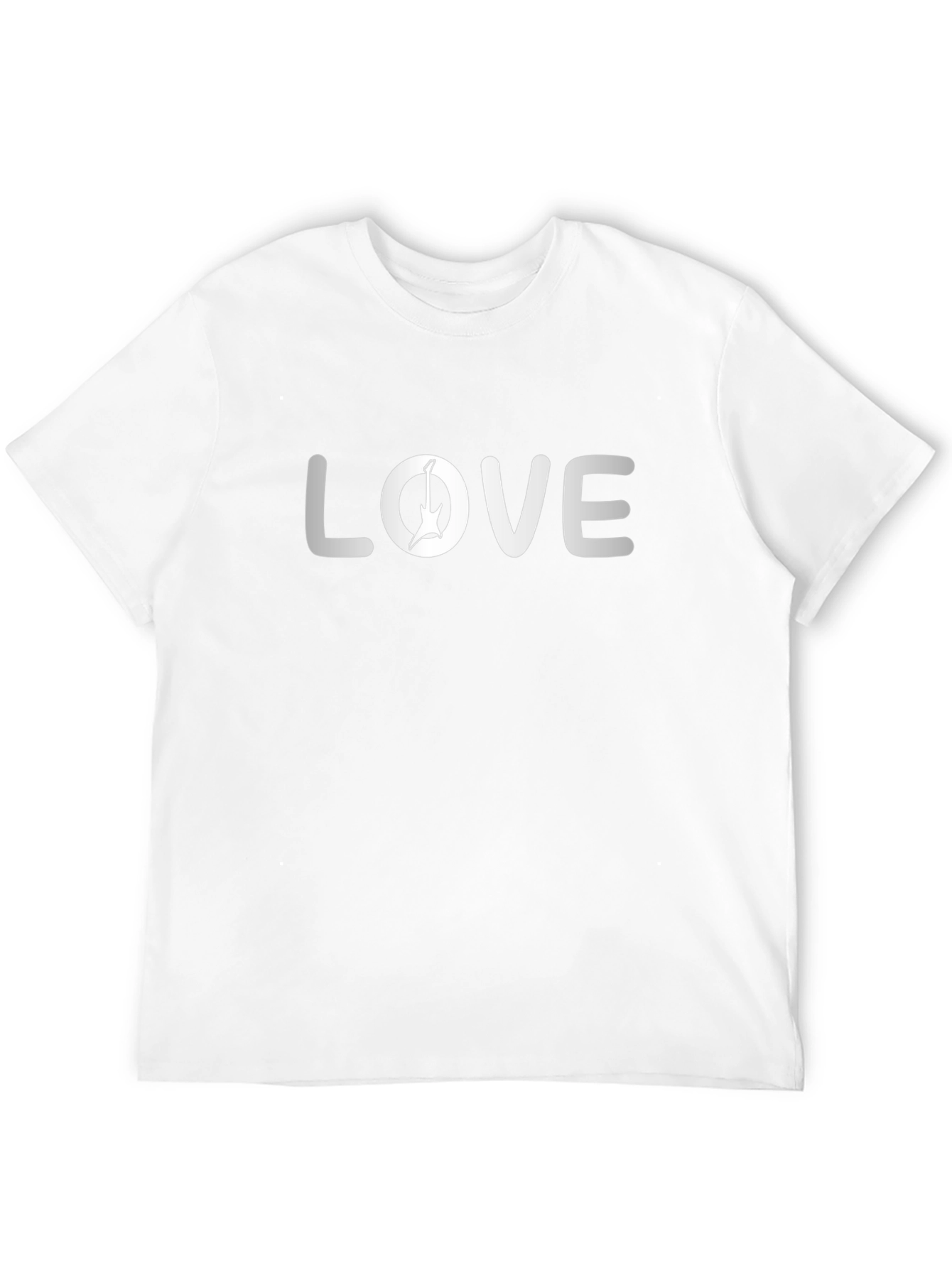 Love Guitar Graphic T-Shirt
