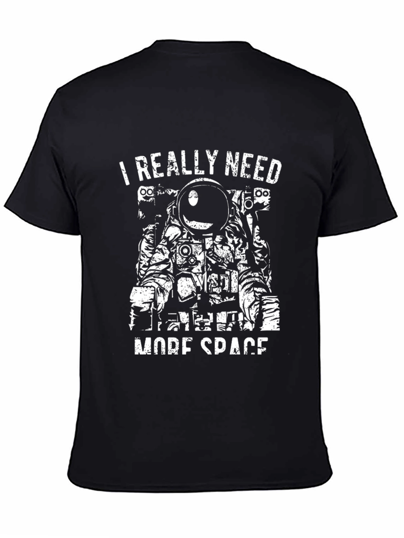 I Need More Space Astronaut Graphic Tee