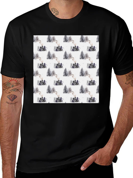 Nature Patterned T-Shirt