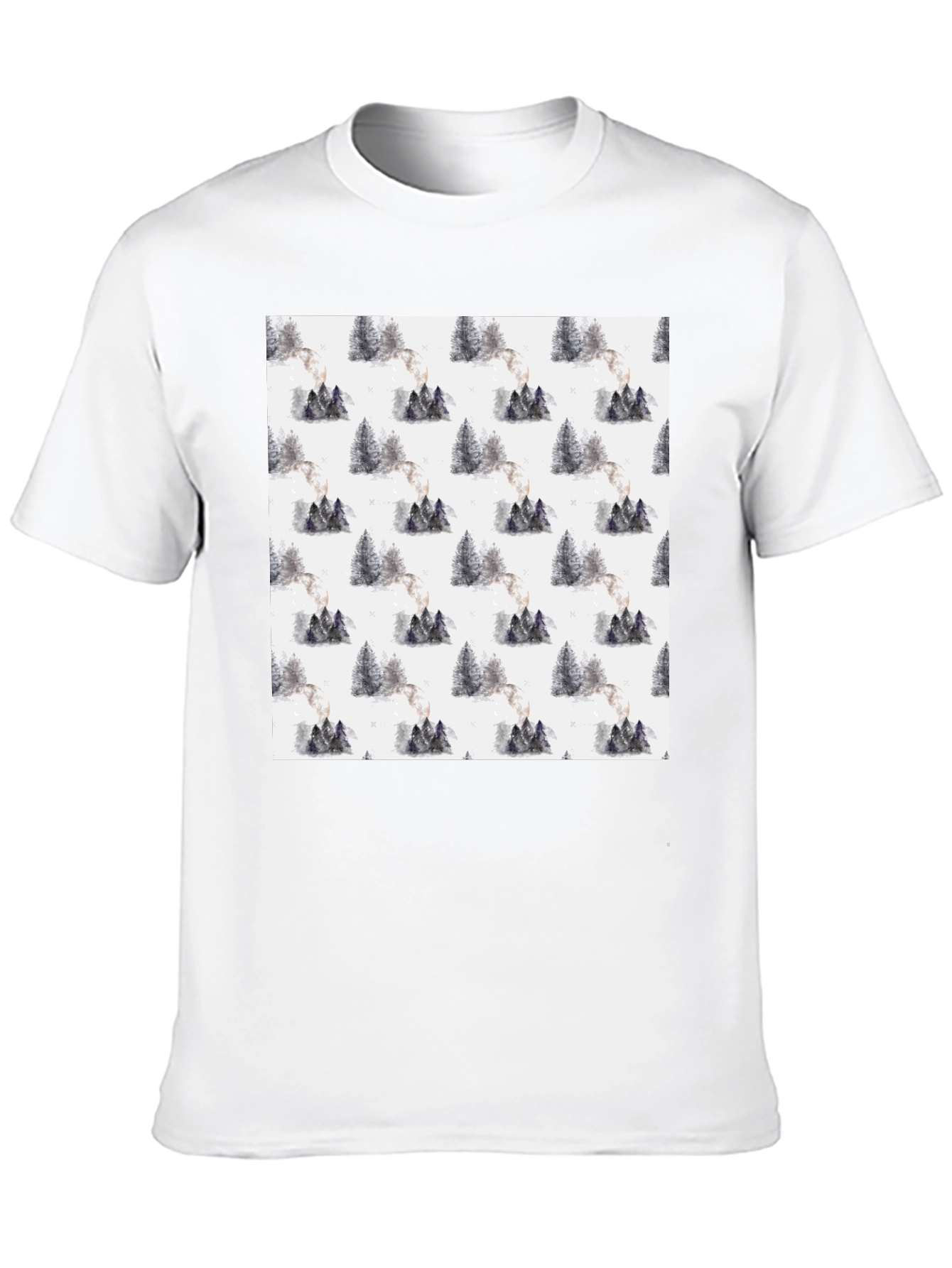 Nature Patterned T-Shirt