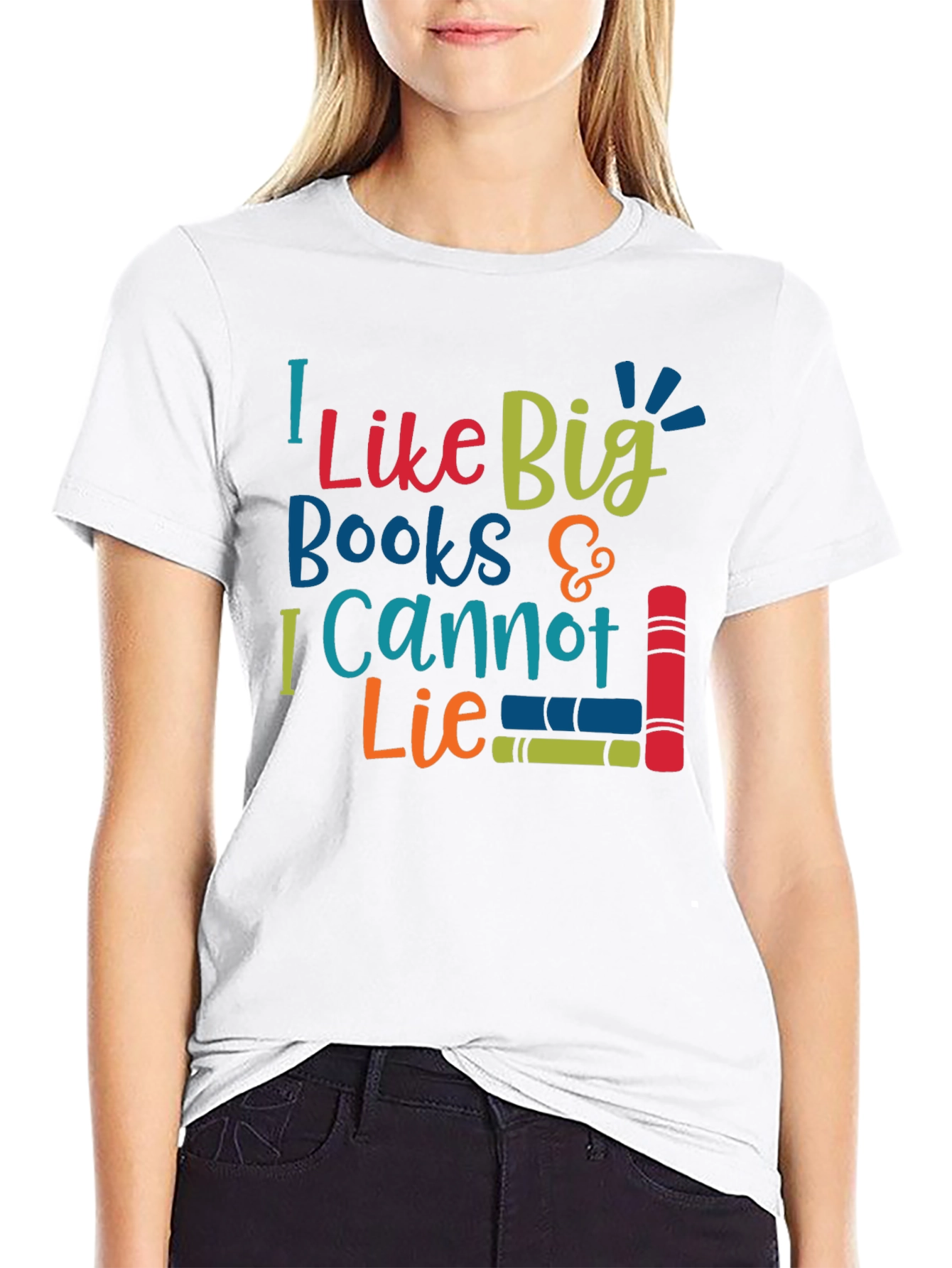 I Like Big Books T-Shirt