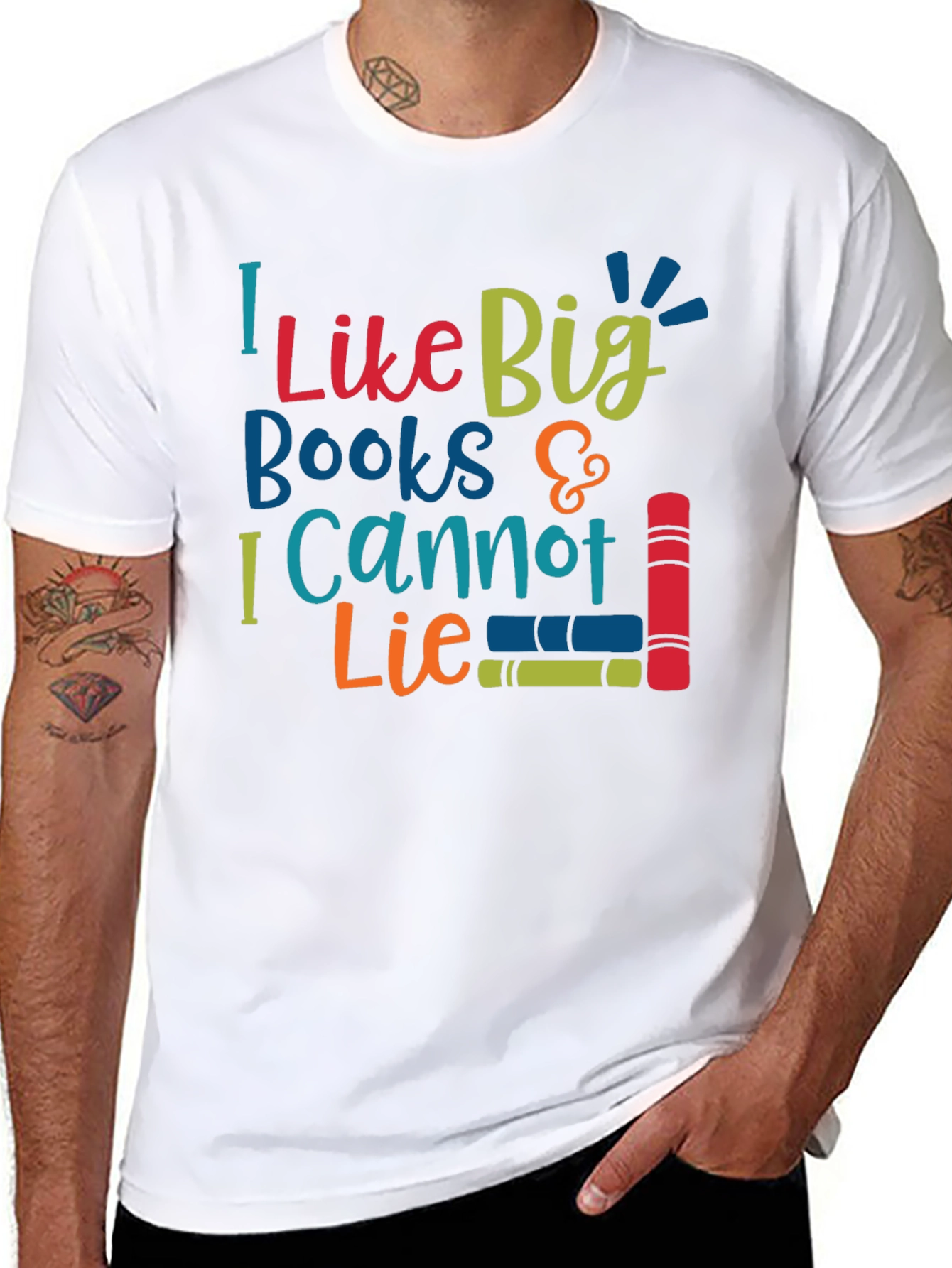 I Like Big Books T-Shirt