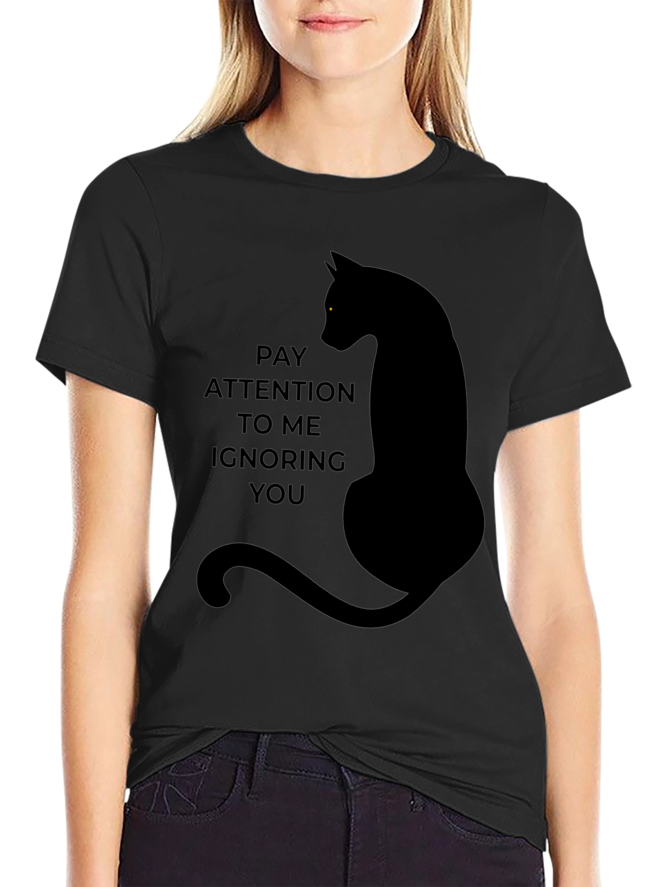 Pay Attention to Me Cat T-Shirt