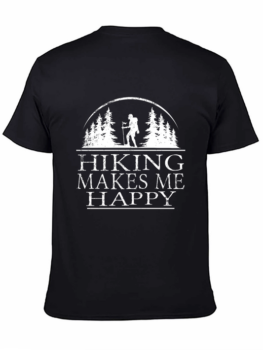 Hiking Makes Me Happy T-Shirt